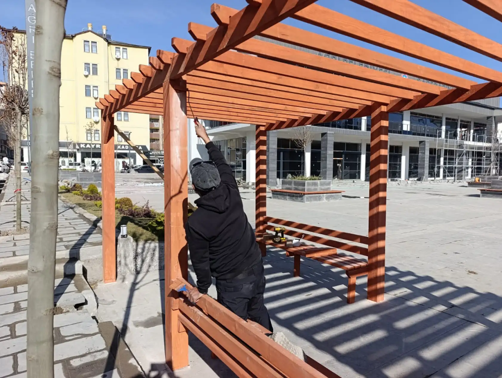 Ağrı'nın yeni buluşma noktası açılışa gün sayıyor