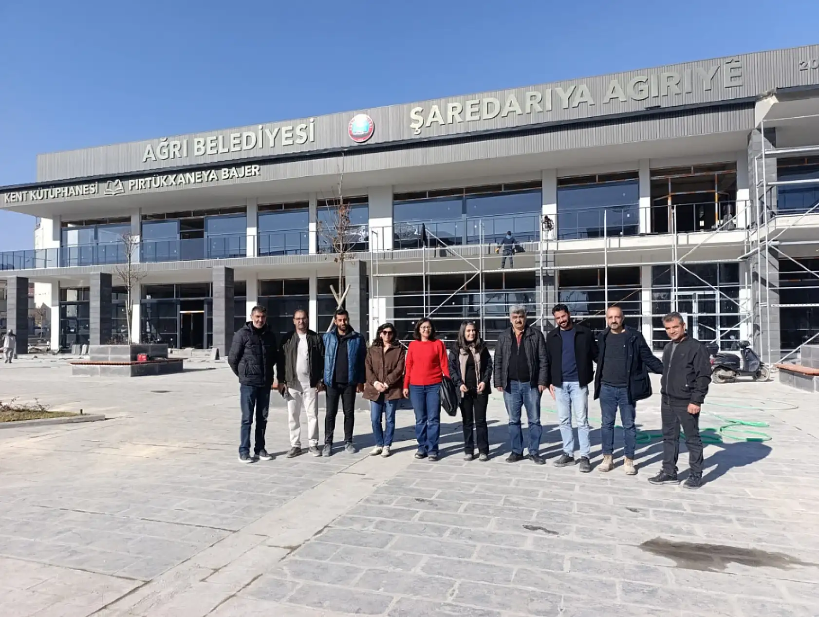 Ağrı'nın yeni buluşma noktası açılışa gün sayıyor