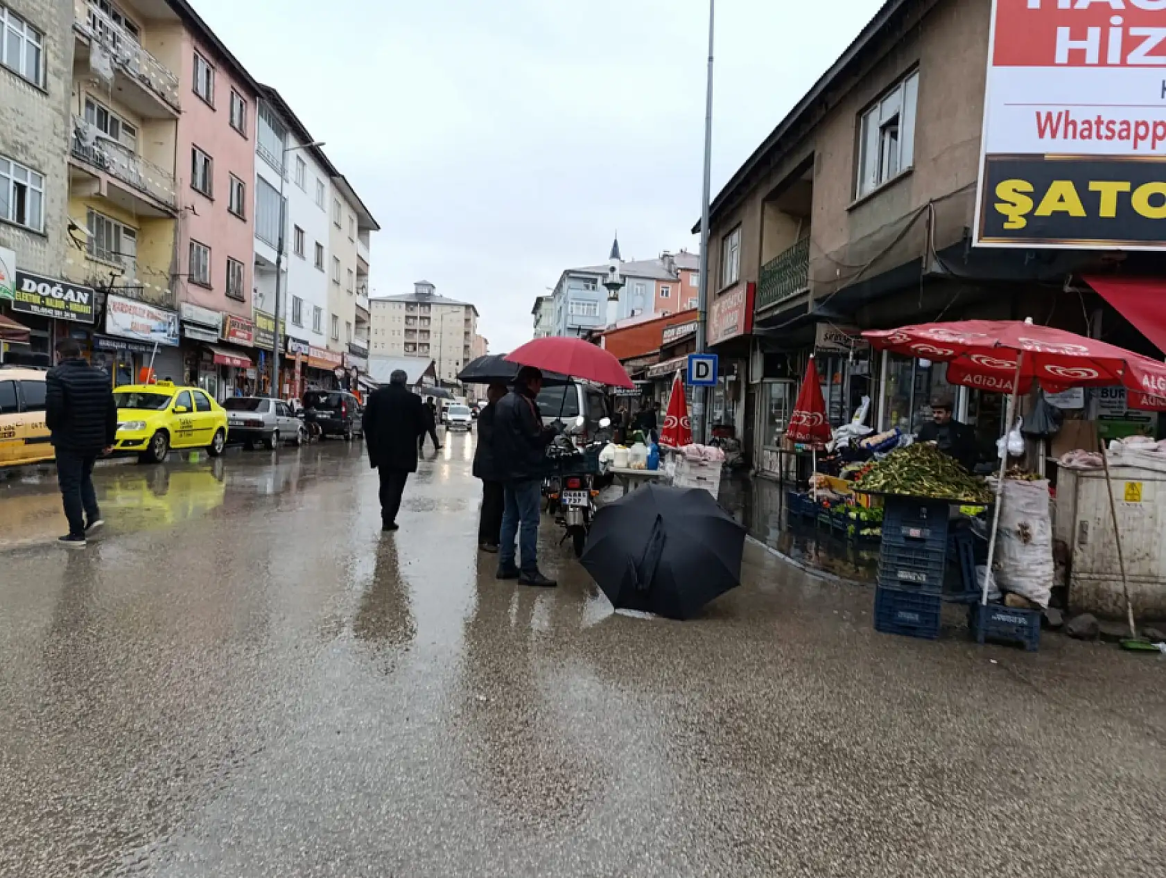 Ağrı'da Nisan yağmurları etkisini sürdürüyor