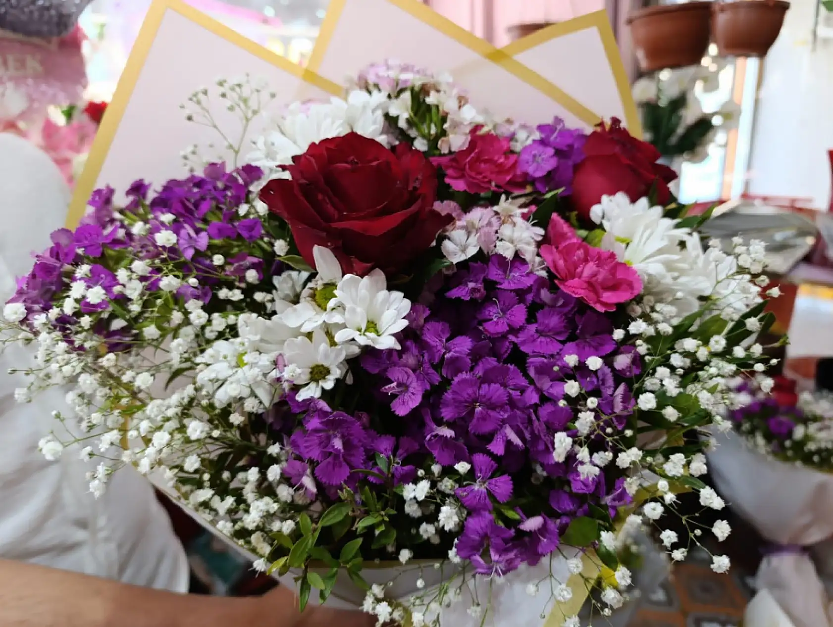 Anneler için en güzel çiçekler seçildi, Ağrı'da sipariş yoğunluğu yaşandı