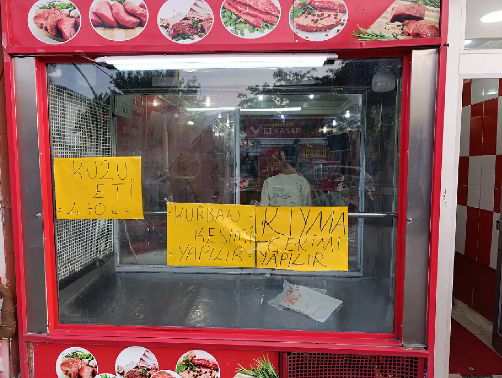 Ağrı'da kasaplarda bayram yoğunluğu devam ediyor