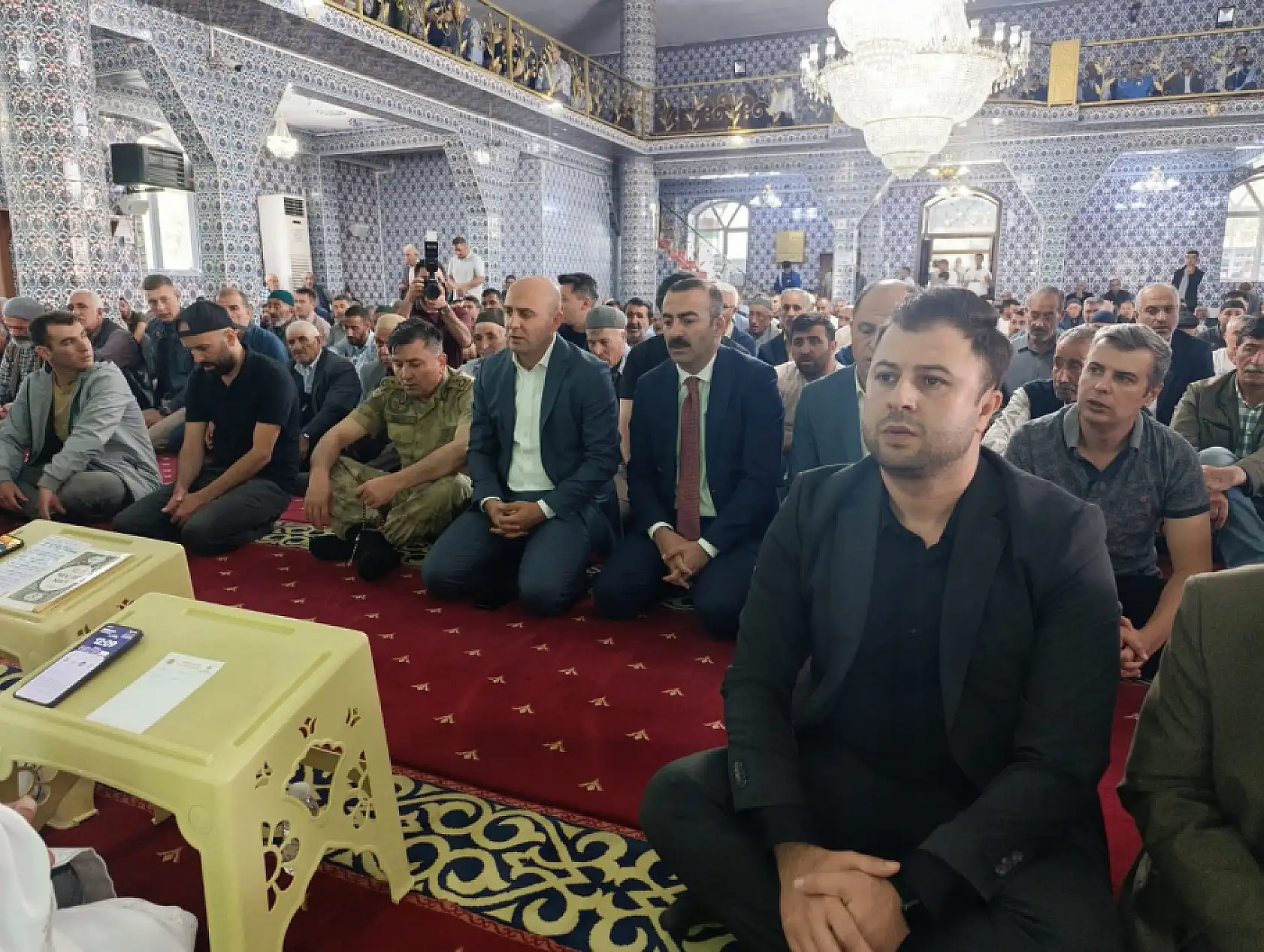 Vefat eden polis memuru Ertem Doğubayazıt'ta dualarla yad edildi