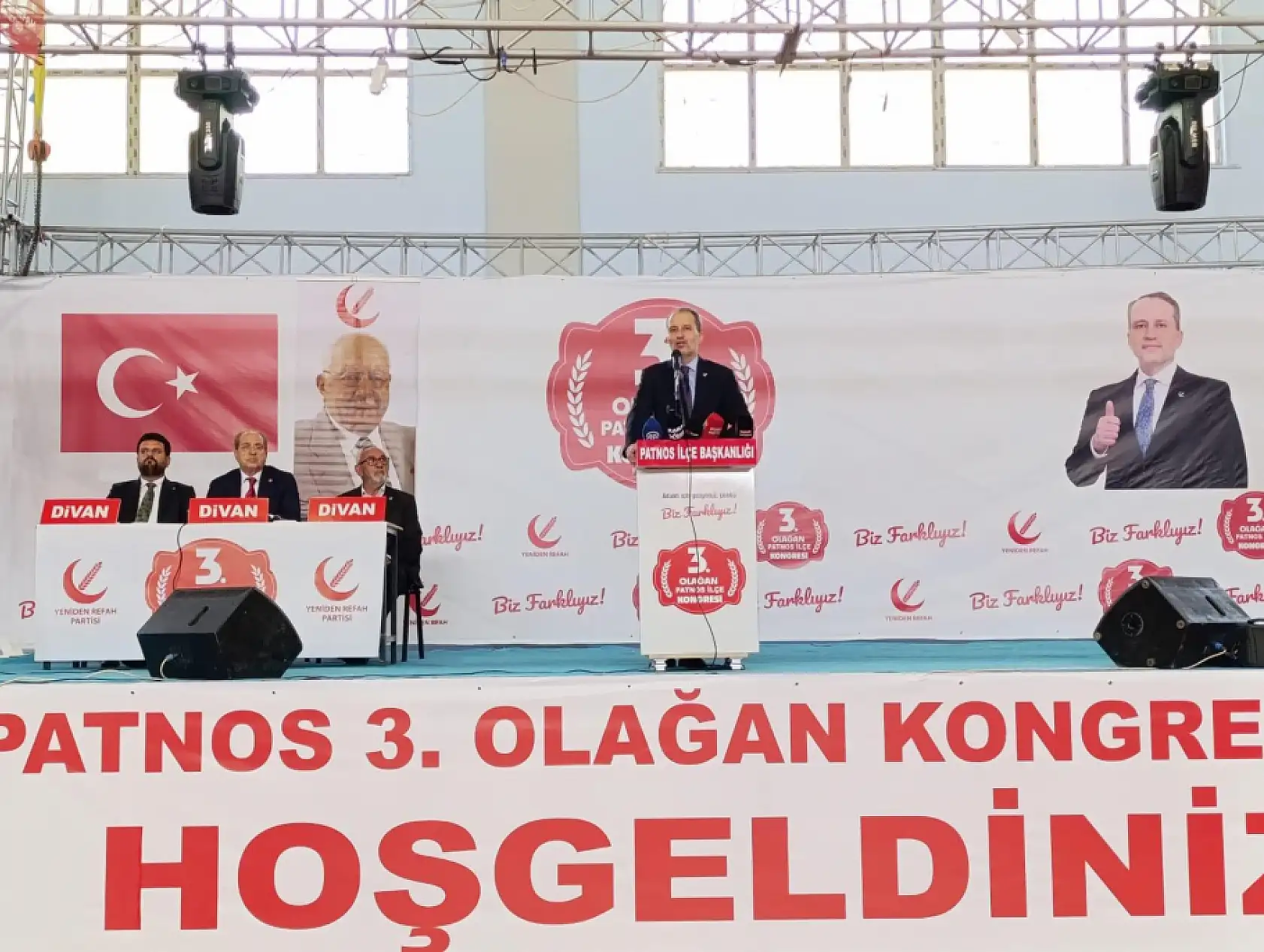 Yeniden Refah Partisi'nden Patnos çıkarması: Erbakan'dan çarpıcı açıklamalar
