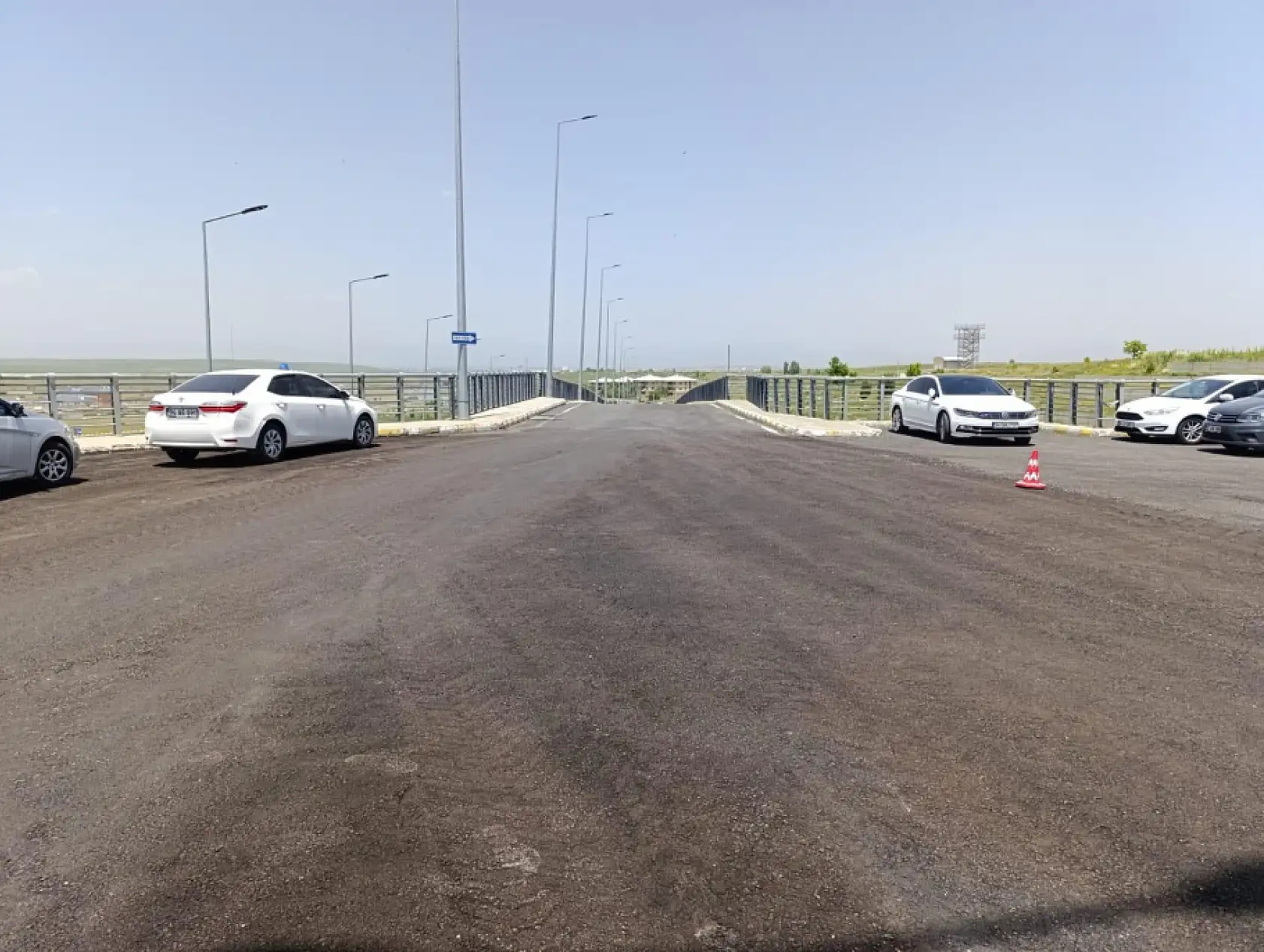 Ağrı Ahmed-i Hani Havalimanı'nda asfalt yenileme çalışması tamamlandı