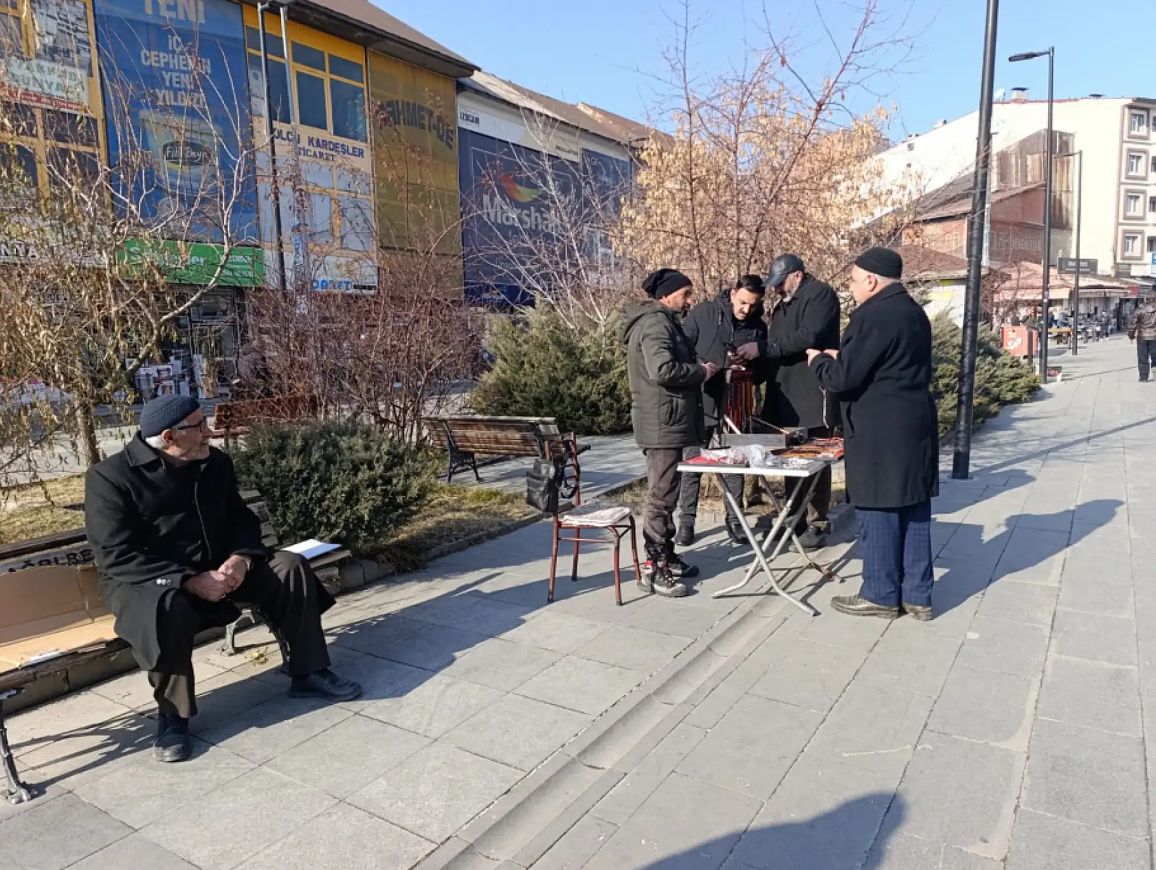 Kışın ortasında Ağrı'da güneş sürprizi