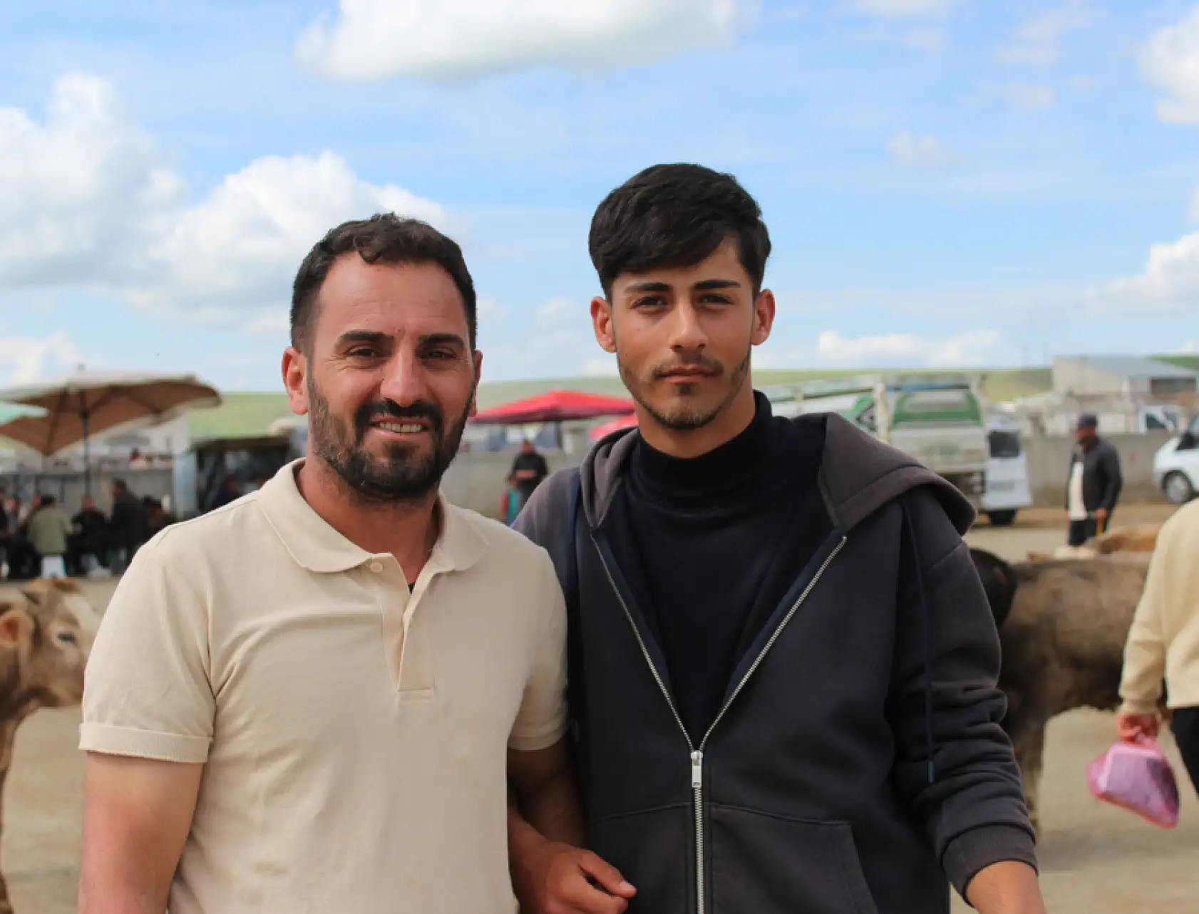 Ağrı kurban pazarında ikinci gün hareketliliği yaşandı