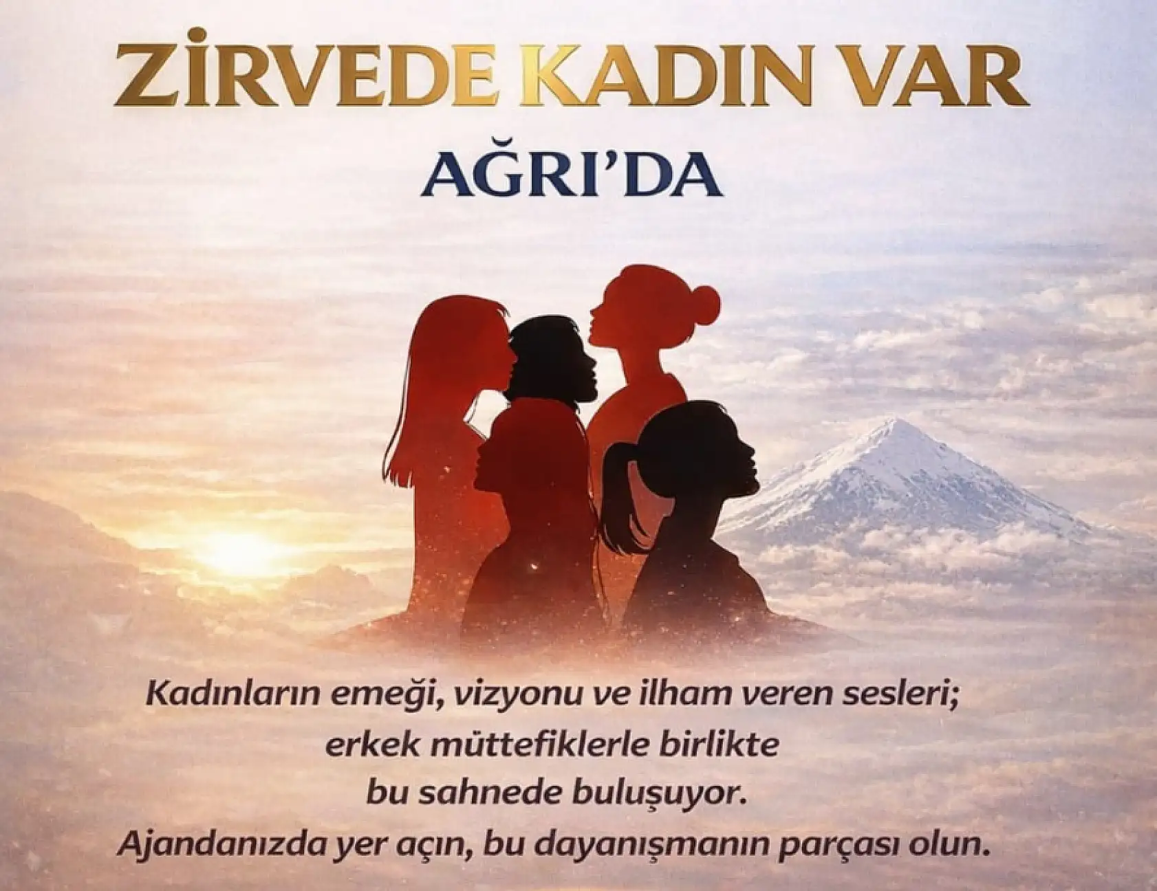 Kadın girişimciler Ağrı'da deneyimlerini paylaştı