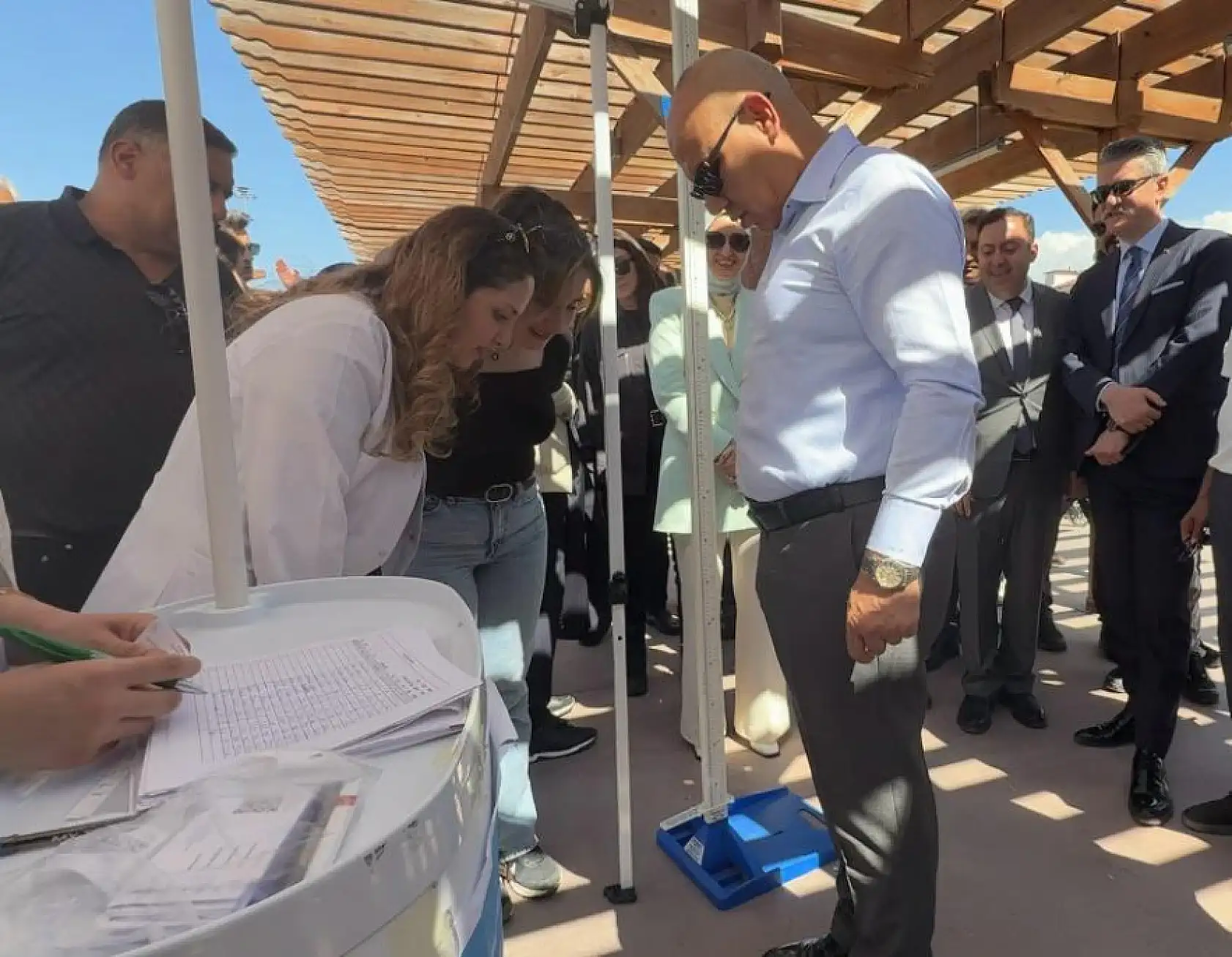 'İdeal Kilonu Öğren, Sağlıklı Yaşa' etkinliği Ağrı'da yoğun ilgi gördü