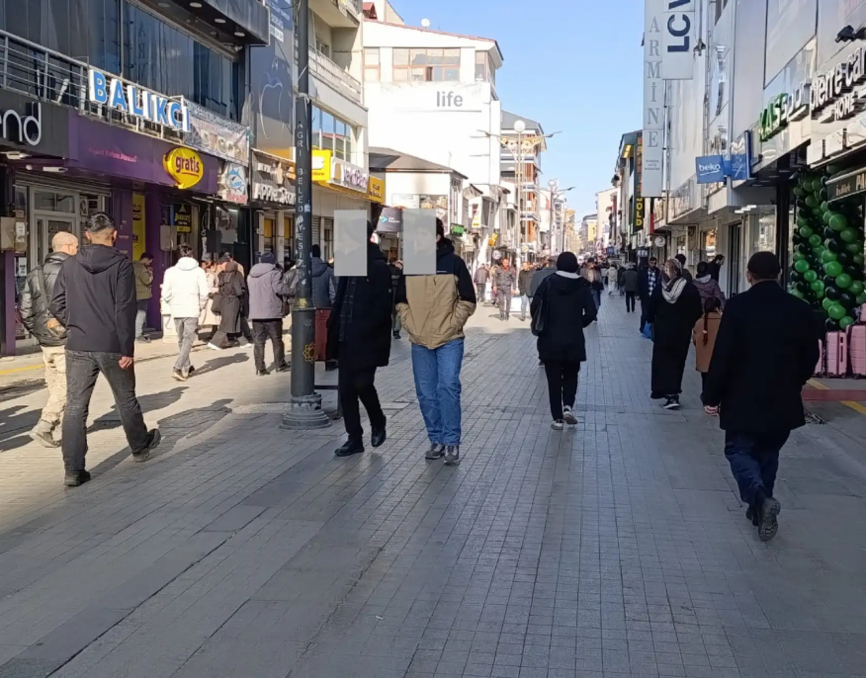 Ağrı'da Aralık ayı tersine döndü: Geçen yıl kar vardı, bu yıl güneş ısıttı