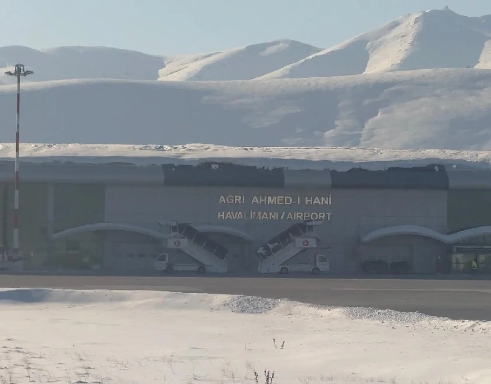 Yeni yılın ilk Ağrı seferi gecikmeli de olsa gerçekleştirildi