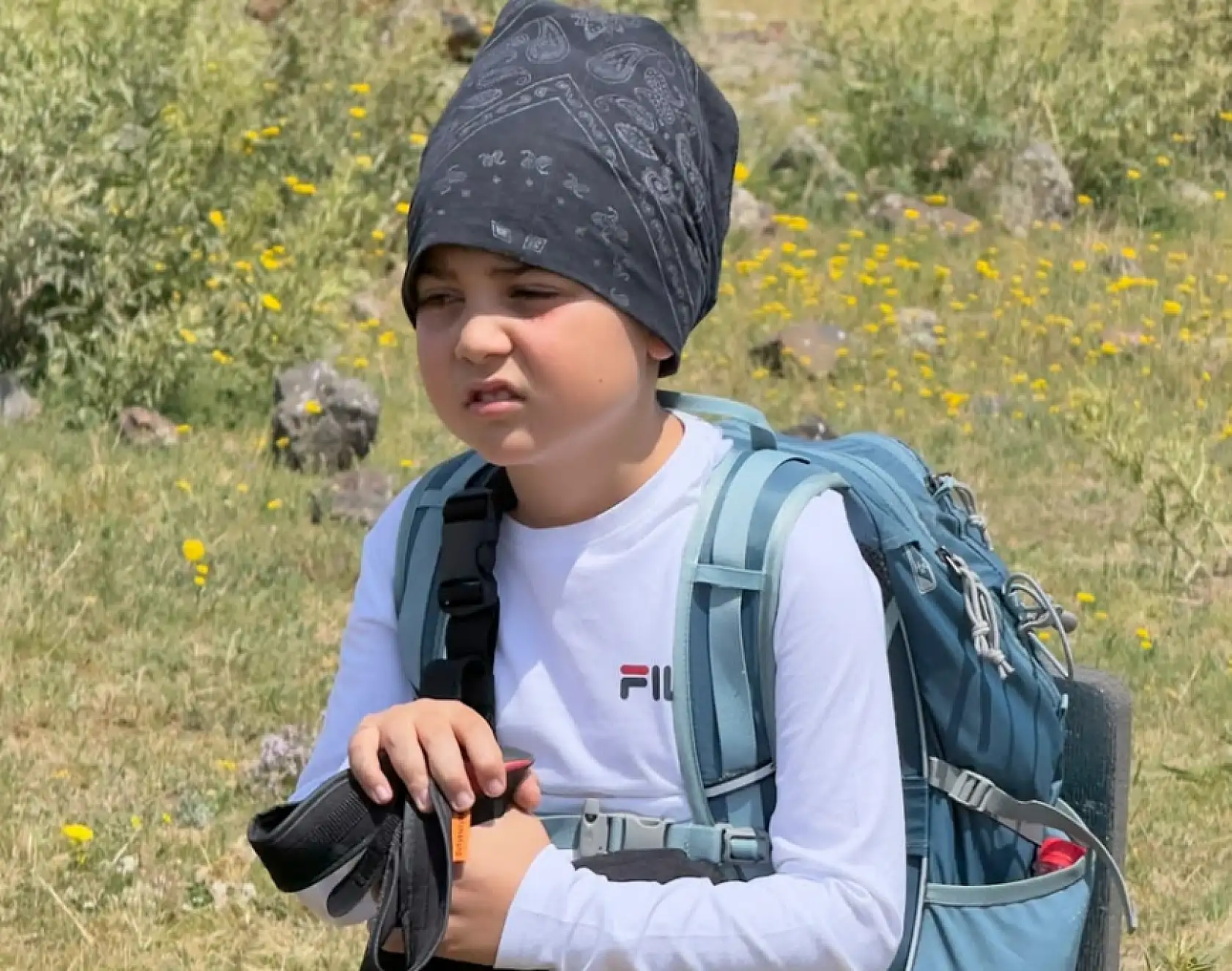 11 Ermeni çocuk Ağrı'da zirve yolunda