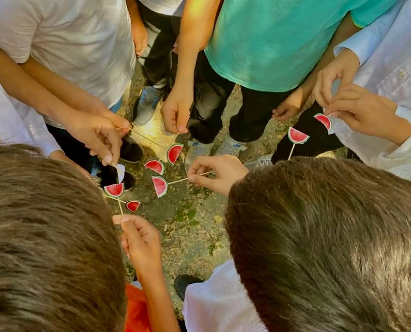 Ağrı'da çocuklar Filistin'i tanıyor, TÜGVA farkındalık oluşturuyor