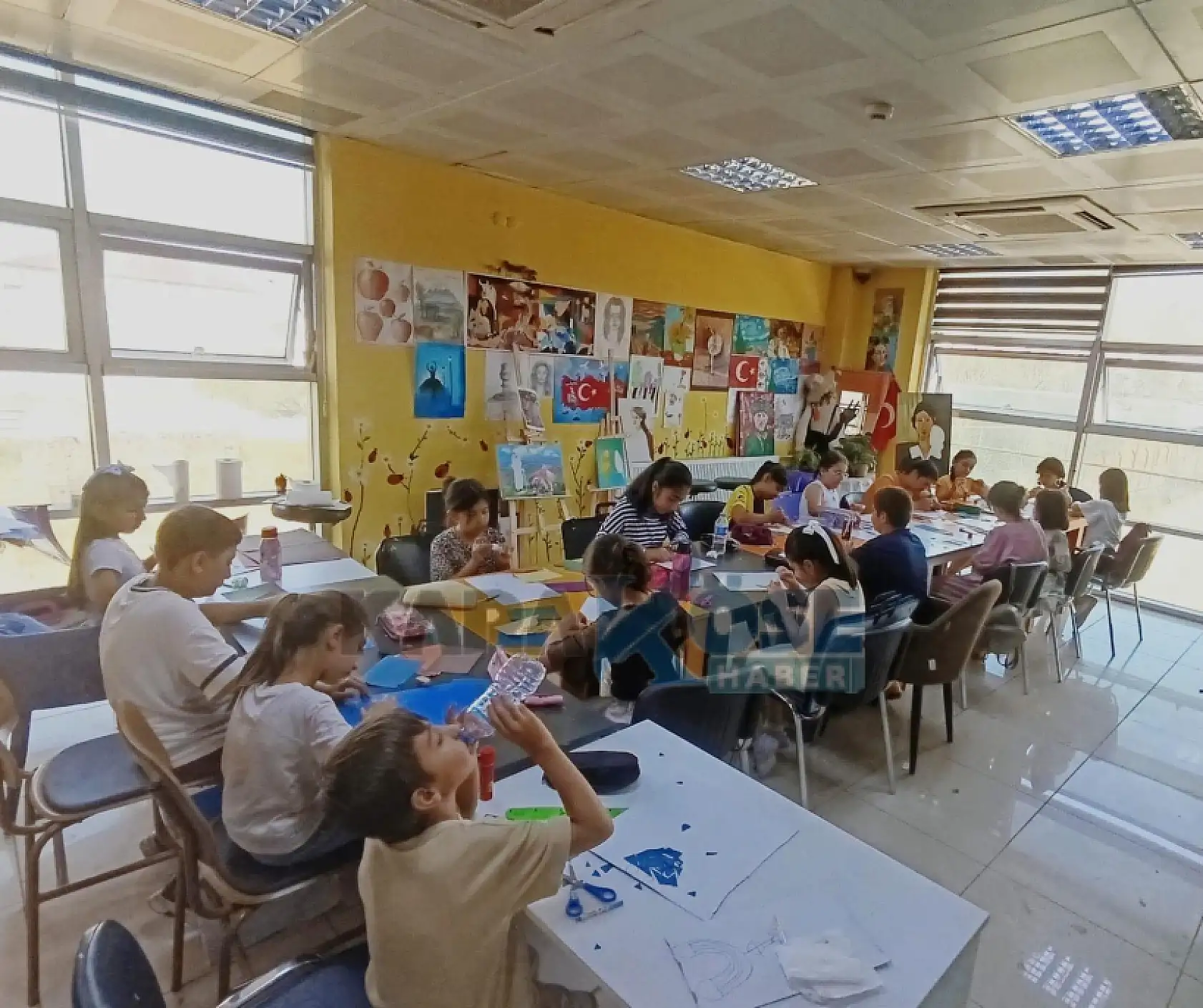 Doğubayazıt Gençlik Merkezi yaz tatiline renk kattı