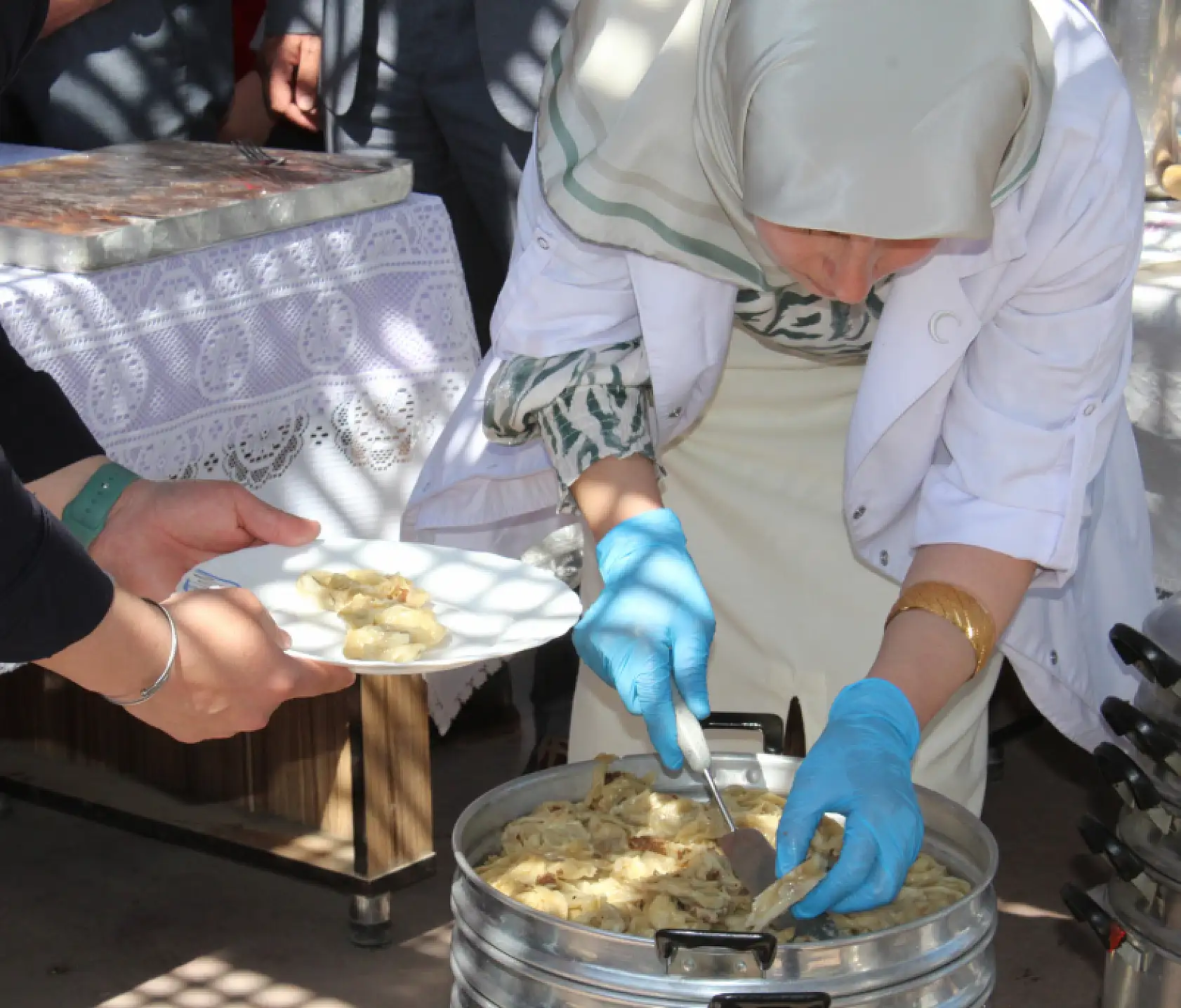 Eleşkirt standı Türk mutfağı haftasında ilgi odağı oldu