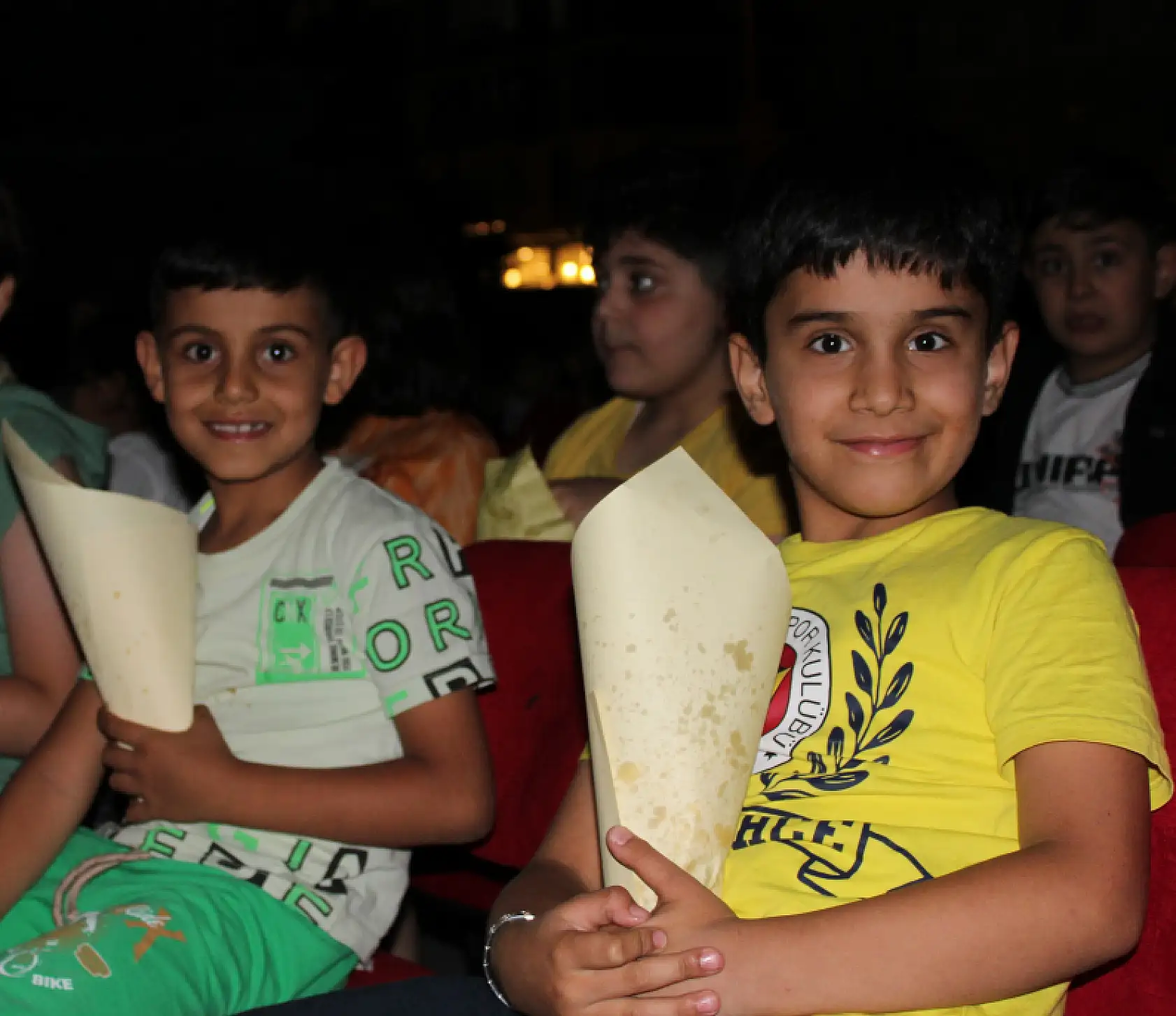 Ağrı'da yaz akşamları sinema keyfiyle renklendi