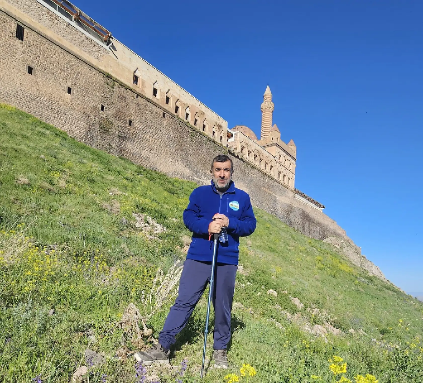Bazid Dağcılık grubu bu hafta rotasını İshak Paşa Sarayı'na çevirdi