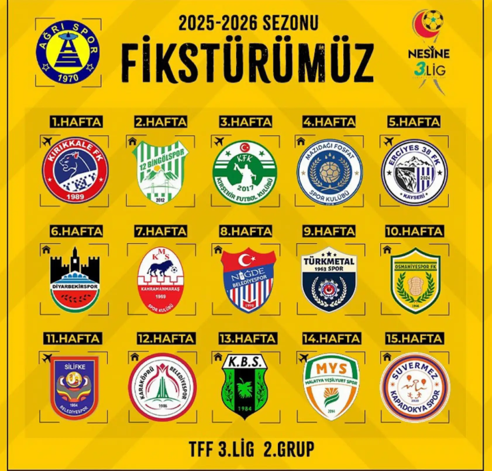 Ağrı Spor yeni sezona taraftar desteğiyle merhaba dedi!