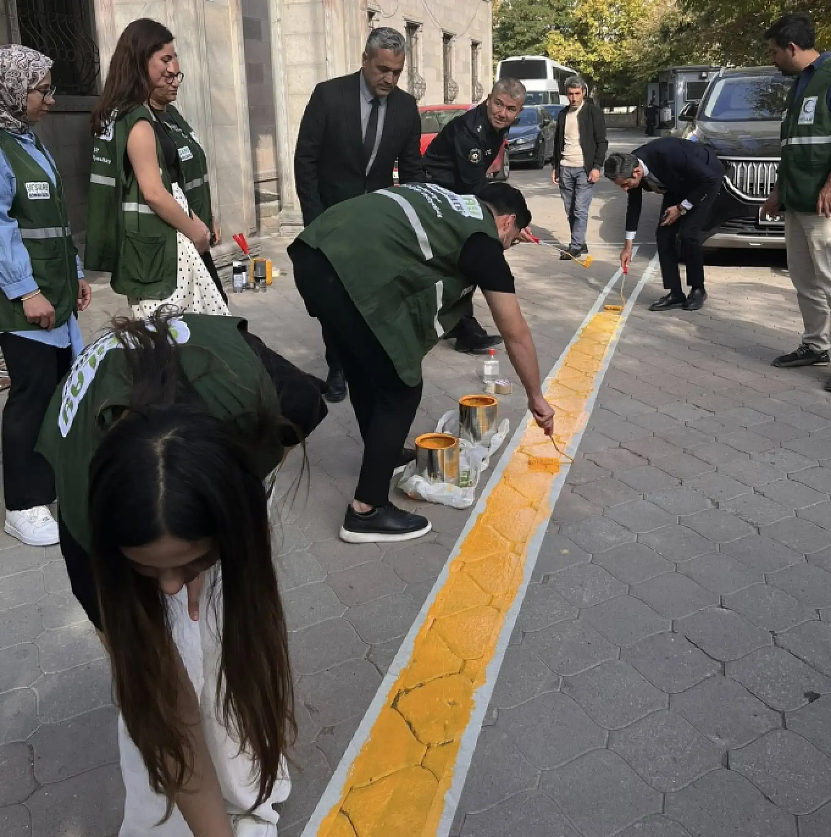 Ağrı Adliyesi'nde dumansız hava sahası alanı oluşturuldu