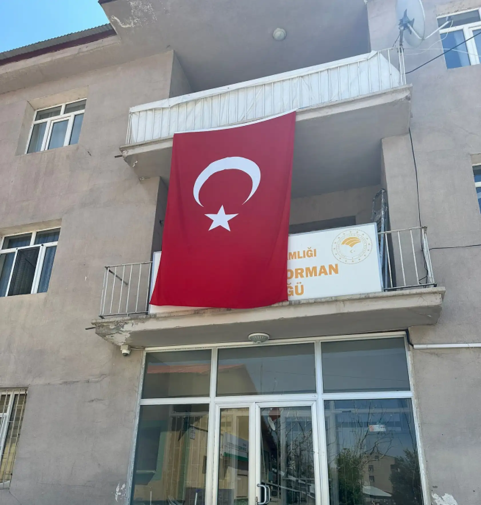 Bayrak çağrısına Taşlıçay'dan gönülden destek geldi