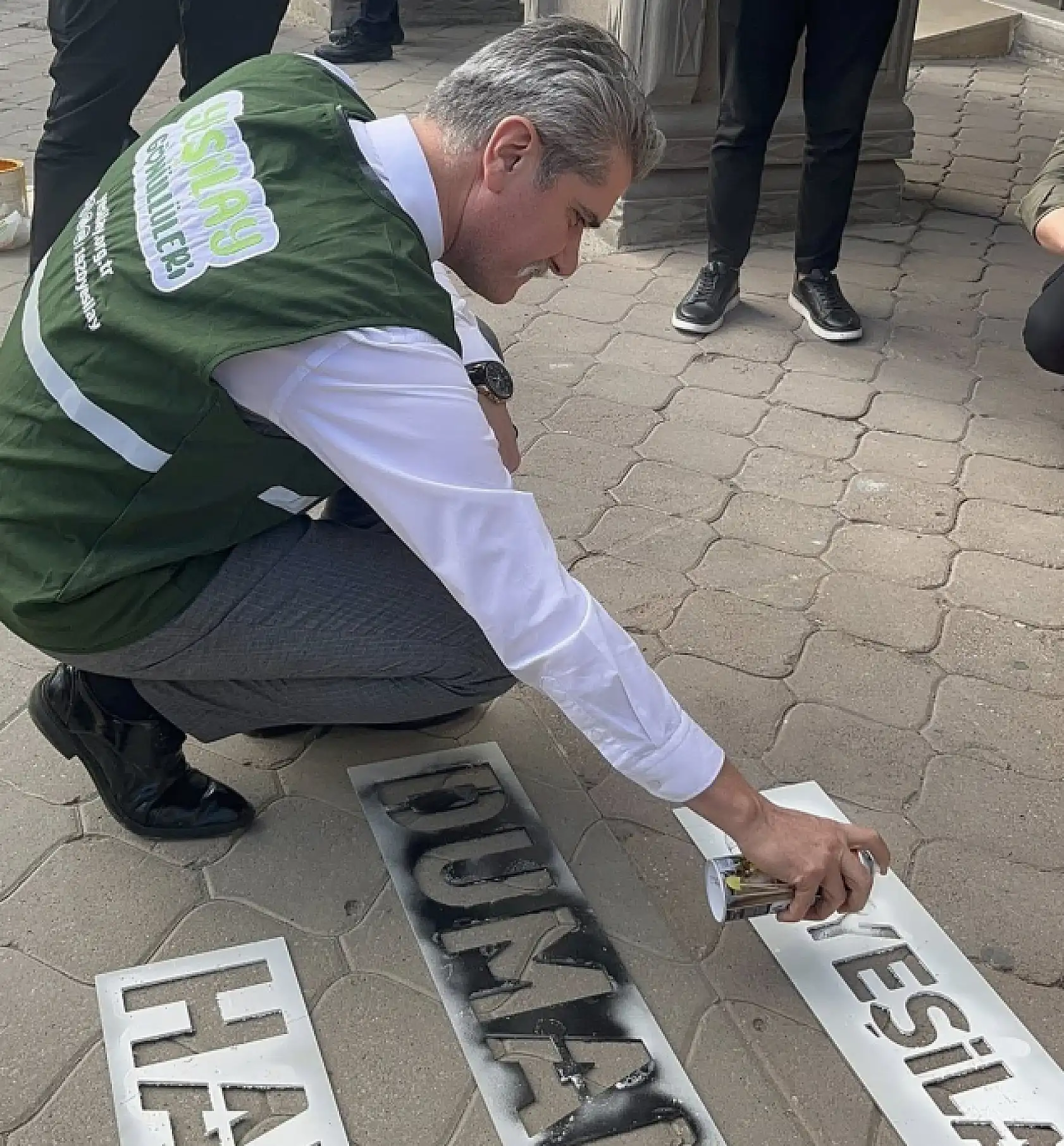 Ağrı Adliyesi'nde dumansız hava sahası alanı oluşturuldu
