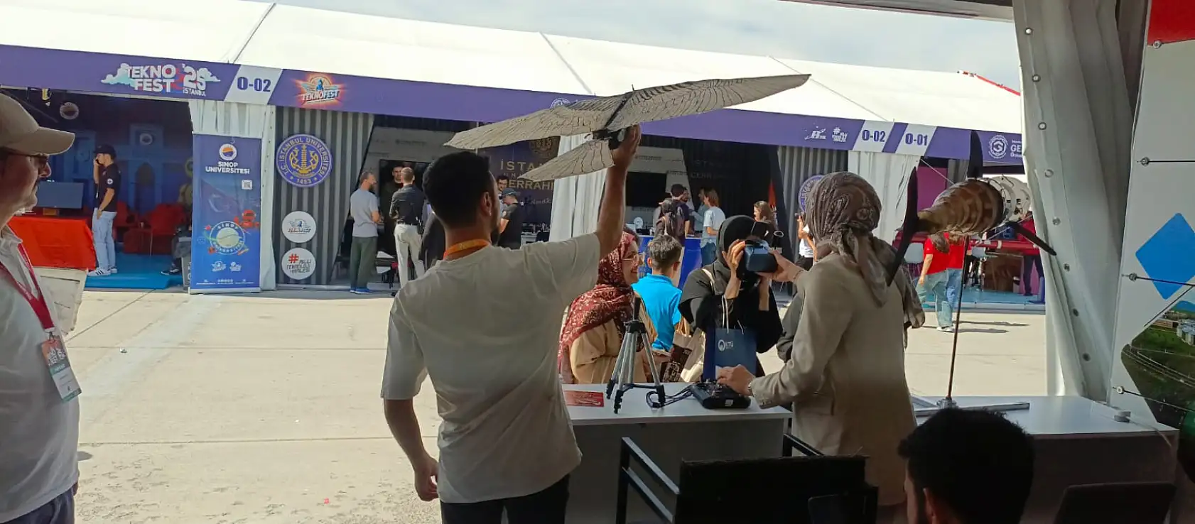 Ağrı İbrahim Çeçen Üniversitesi TEKNOFEST'te yerini aldı