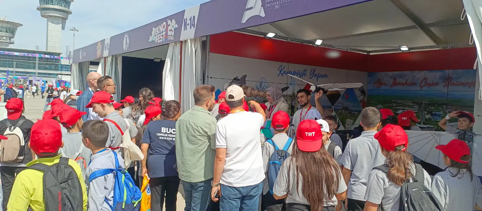 Ağrı İbrahim Çeçen Üniversitesi TEKNOFEST'te yerini aldı