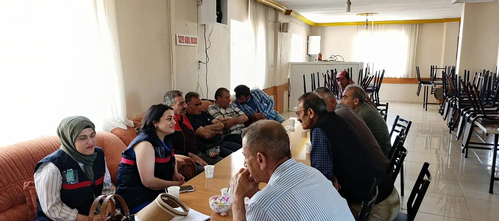 Doğubayazıt'ta tarım sayımı öncesi vatandaşlar bilgilendirildi