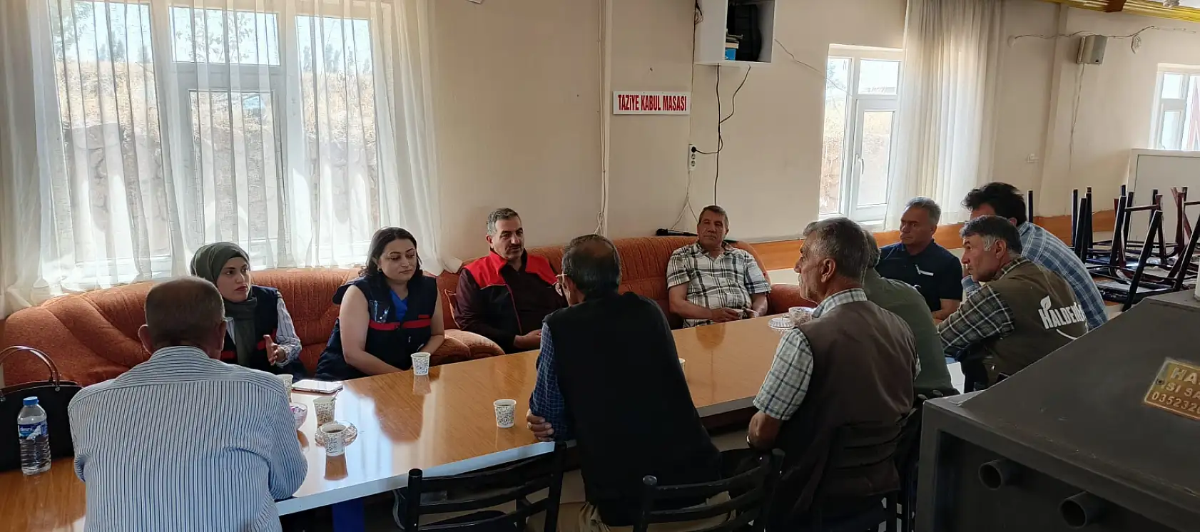 Doğubayazıt'ta tarım sayımı öncesi vatandaşlar bilgilendirildi