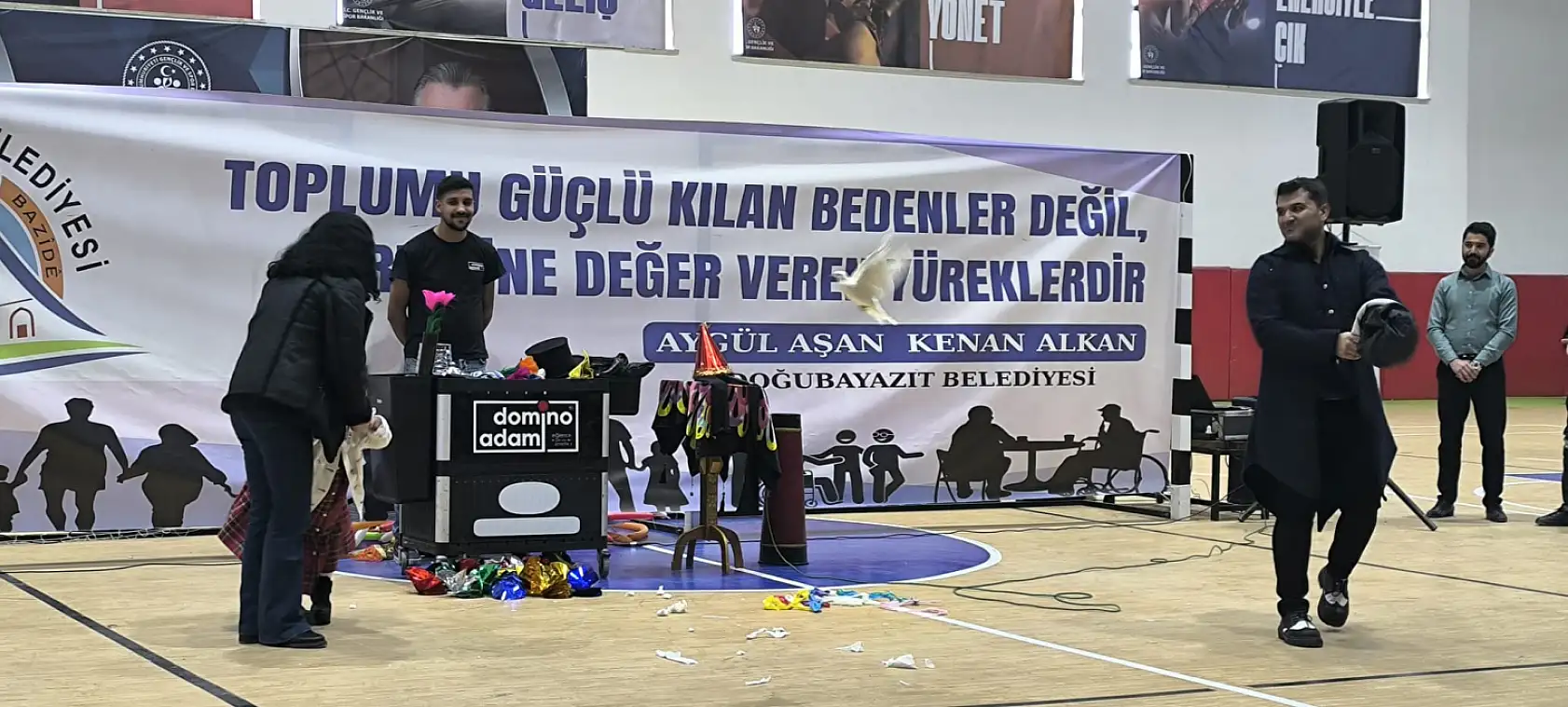 Özel bireyler için düzenlenen program Doğubayazıt'ta farkındalık oluşturdu