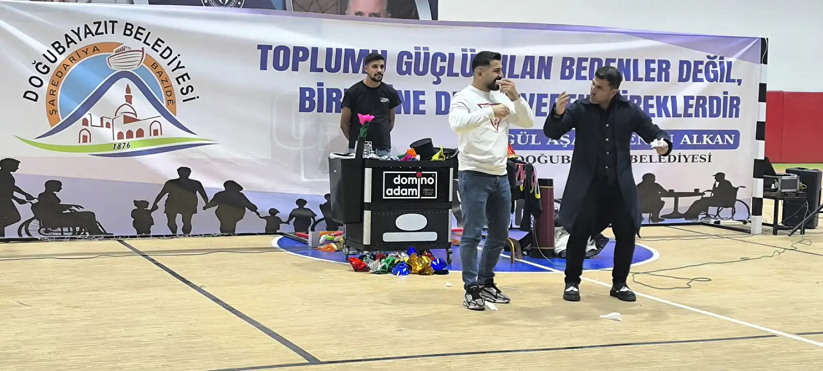 Özel bireyler için düzenlenen program Doğubayazıt'ta farkındalık oluşturdu