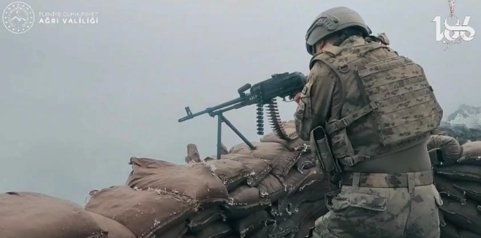 Ağrı Valiliği'nden jandarma'nın 186. yılına özel anlamlı video