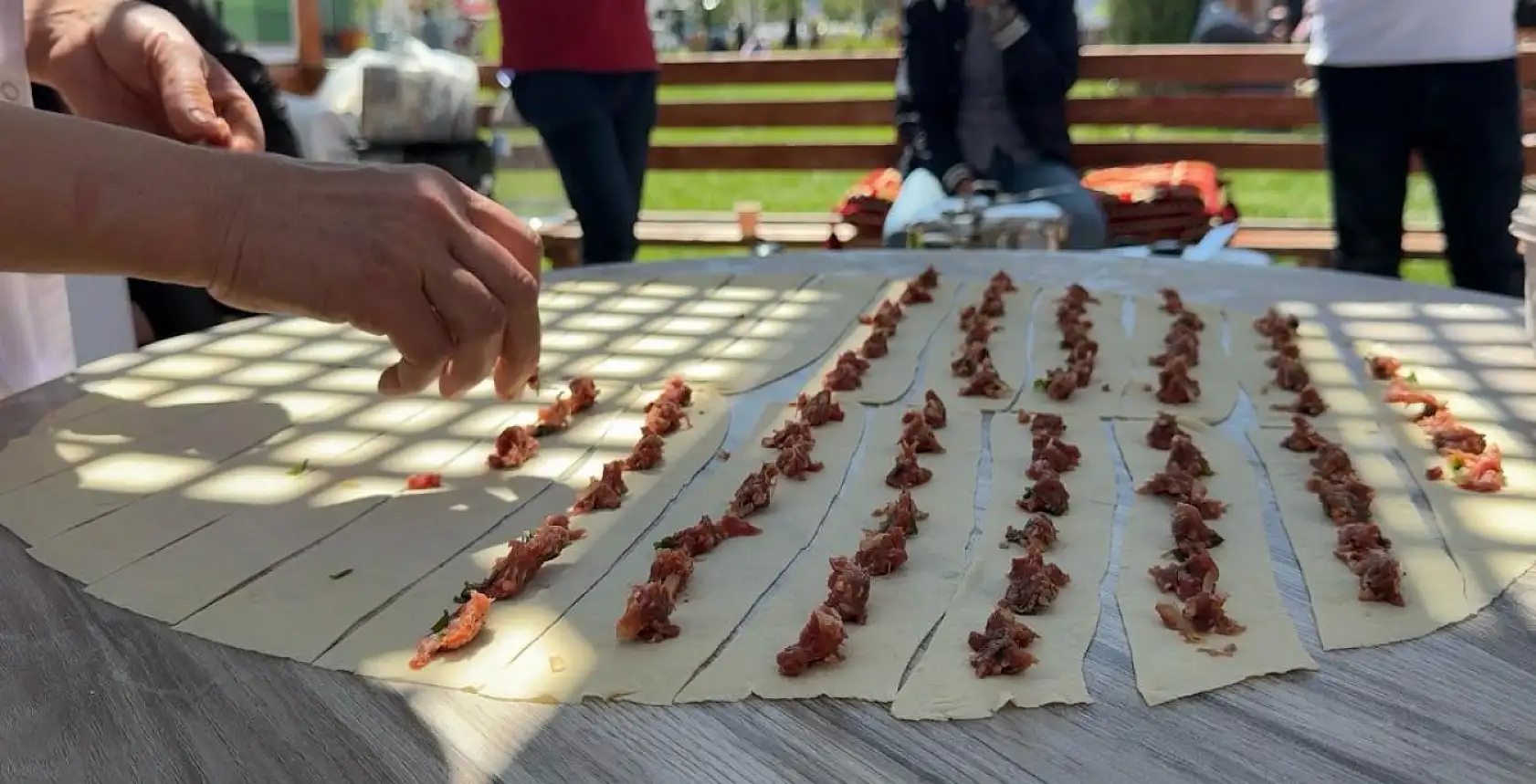 Eleşkirt standı Türk mutfağı haftasında ilgi odağı oldu