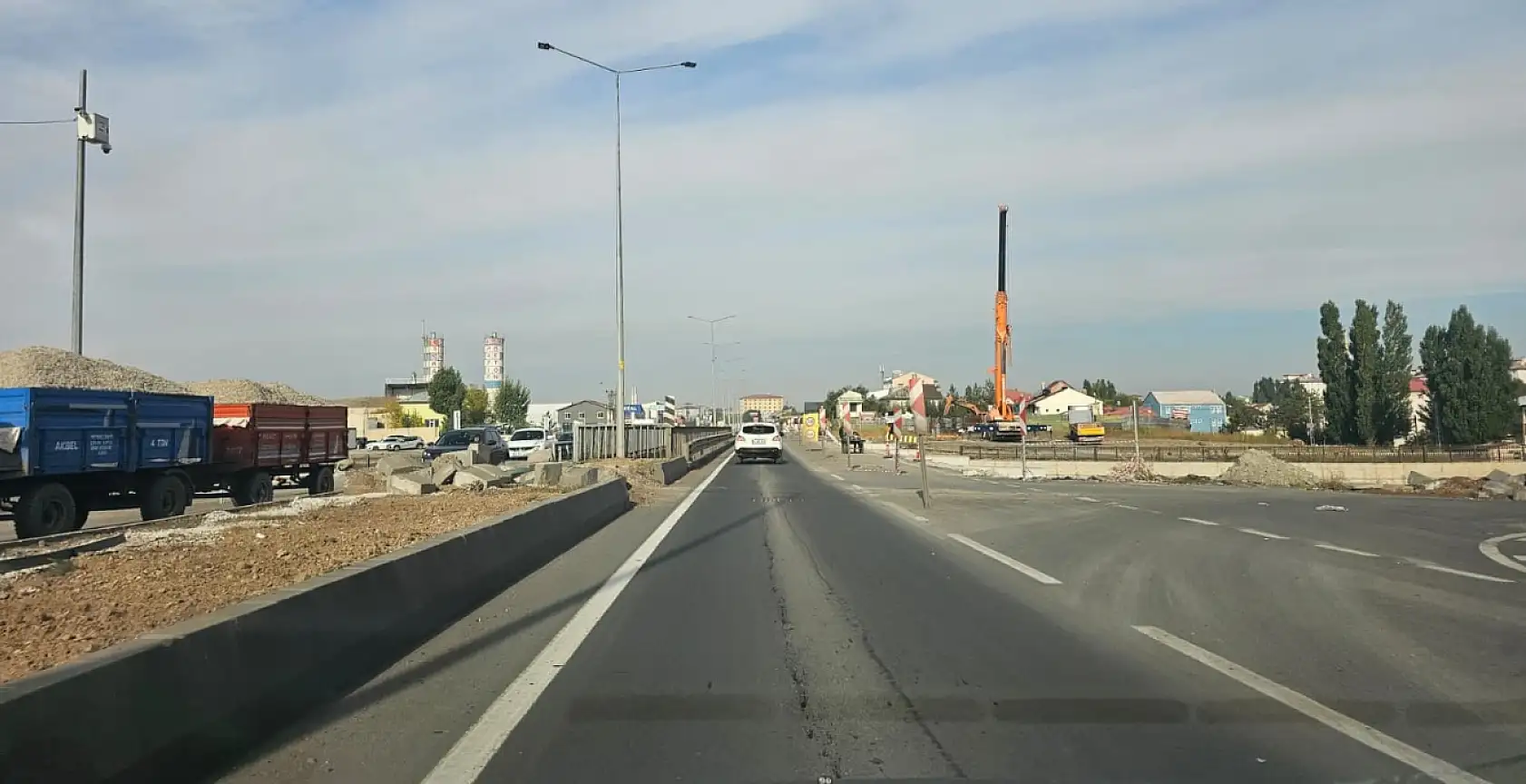 Ağrı çevre yolunda kış endişesi!