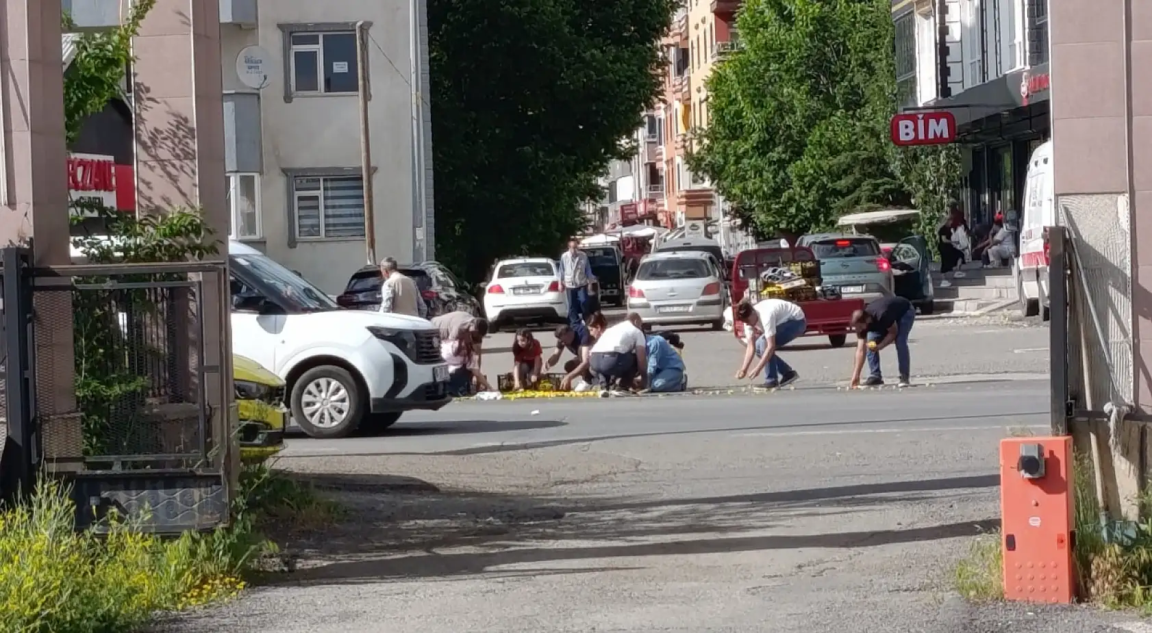 Ağrı'da insanlık ölmemiş dedirten görüntü