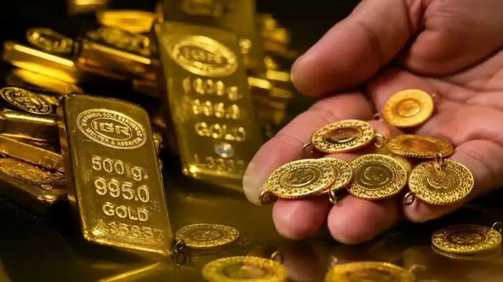 Altında sert düşüş: Gram ve çeyrek altın geriledi