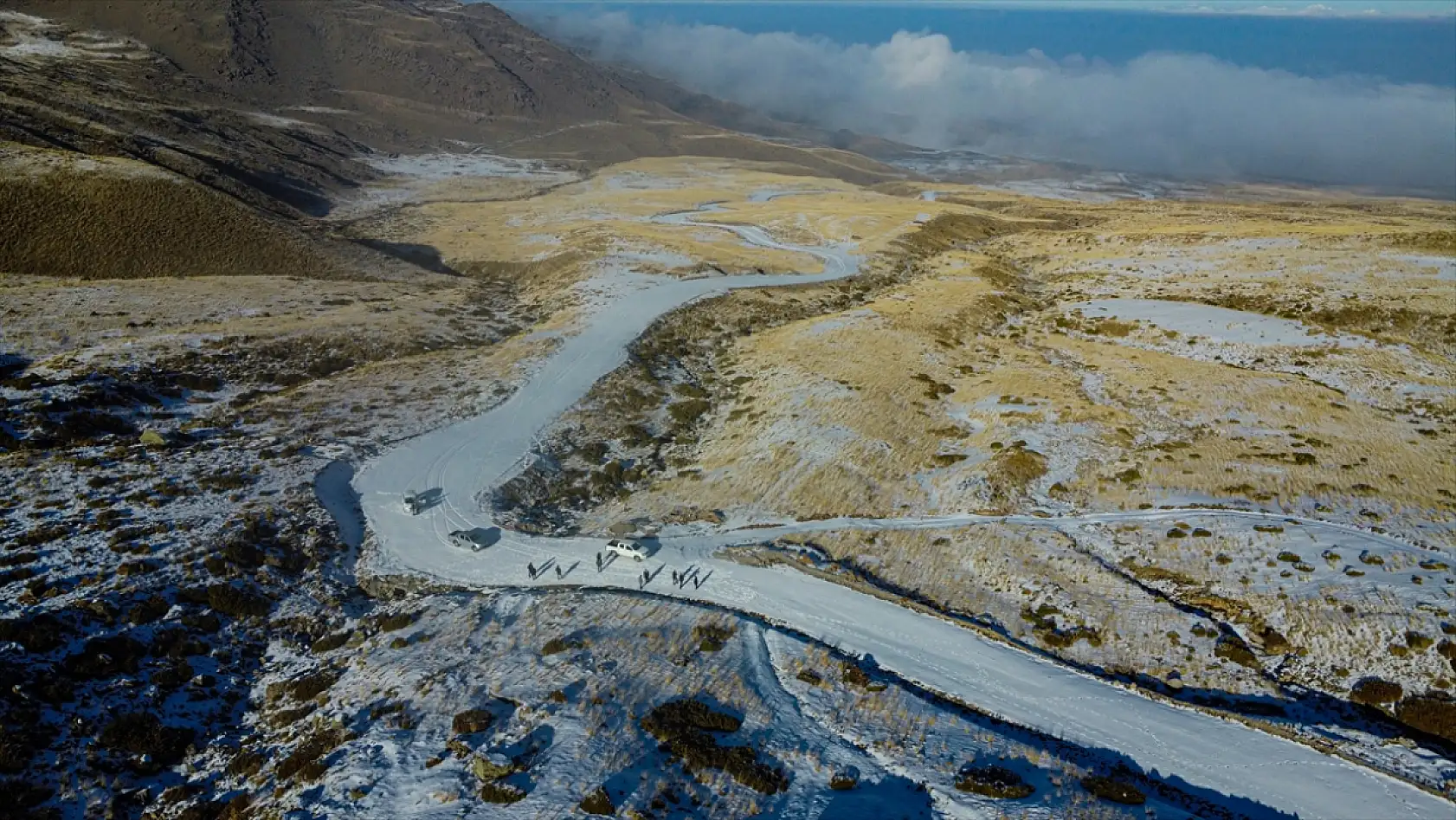 Ağrı Dağı'nda yeni yol etabı tamamlandı, turizme büyük katkı bekleniyor