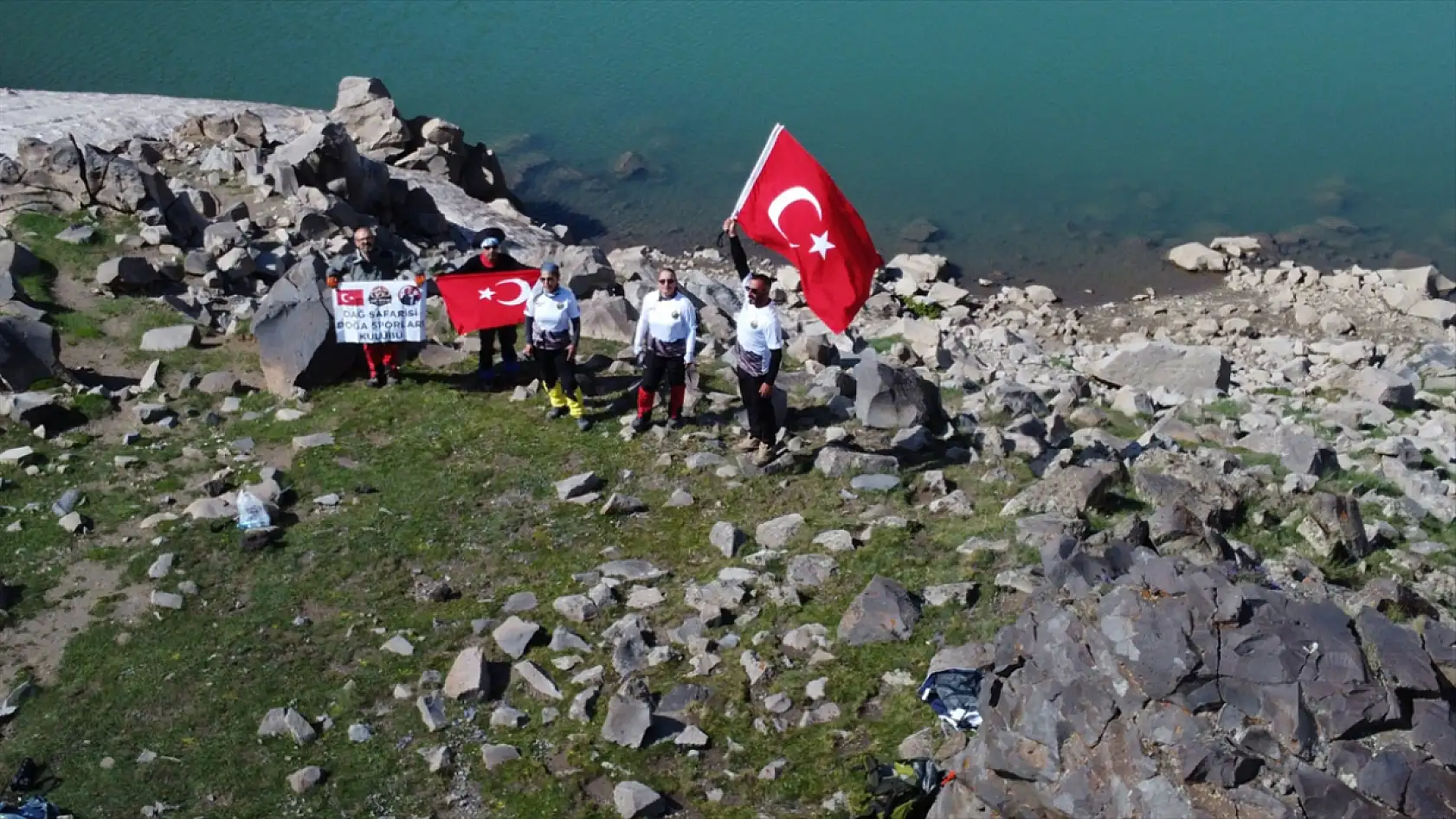 Ağrı Dağı'nın keşfedilmeyi bekleyen rotası doğaseverlerin gözdesi oldu