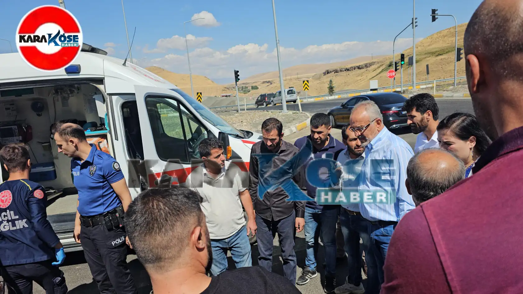 Ağrı Hamur–Tutak yolunda can pazarı! 6 yaralı, İlk müdahale Ağrı milletvekilinden