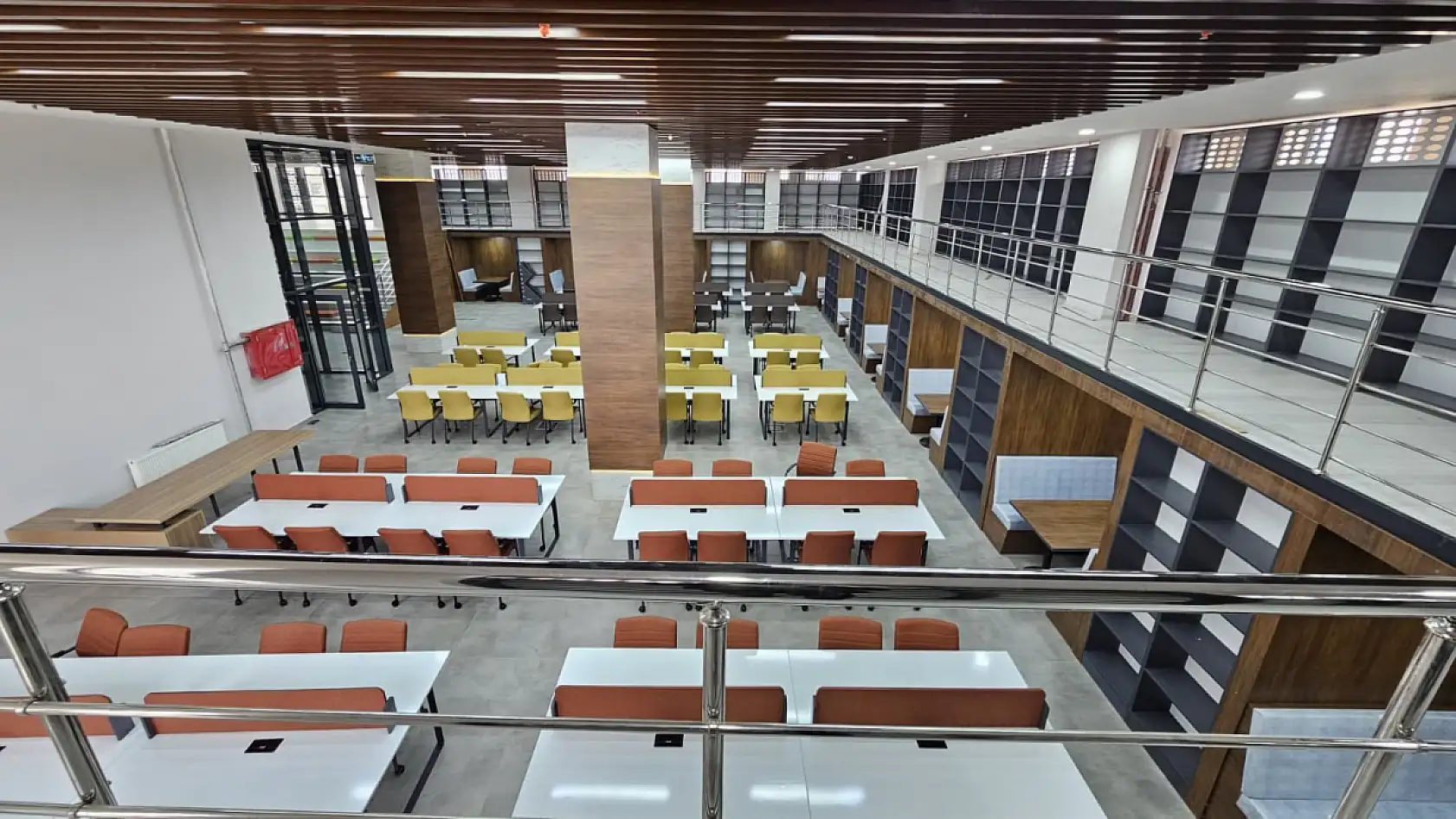 Patnos'un yeni kütüphanesi tamamlandı: Açılışa gün sayıyor