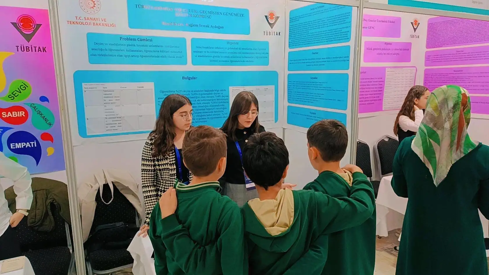 Ağrı Doğa Koleji'nden TÜBİTAK'ta üç alanda üç proje