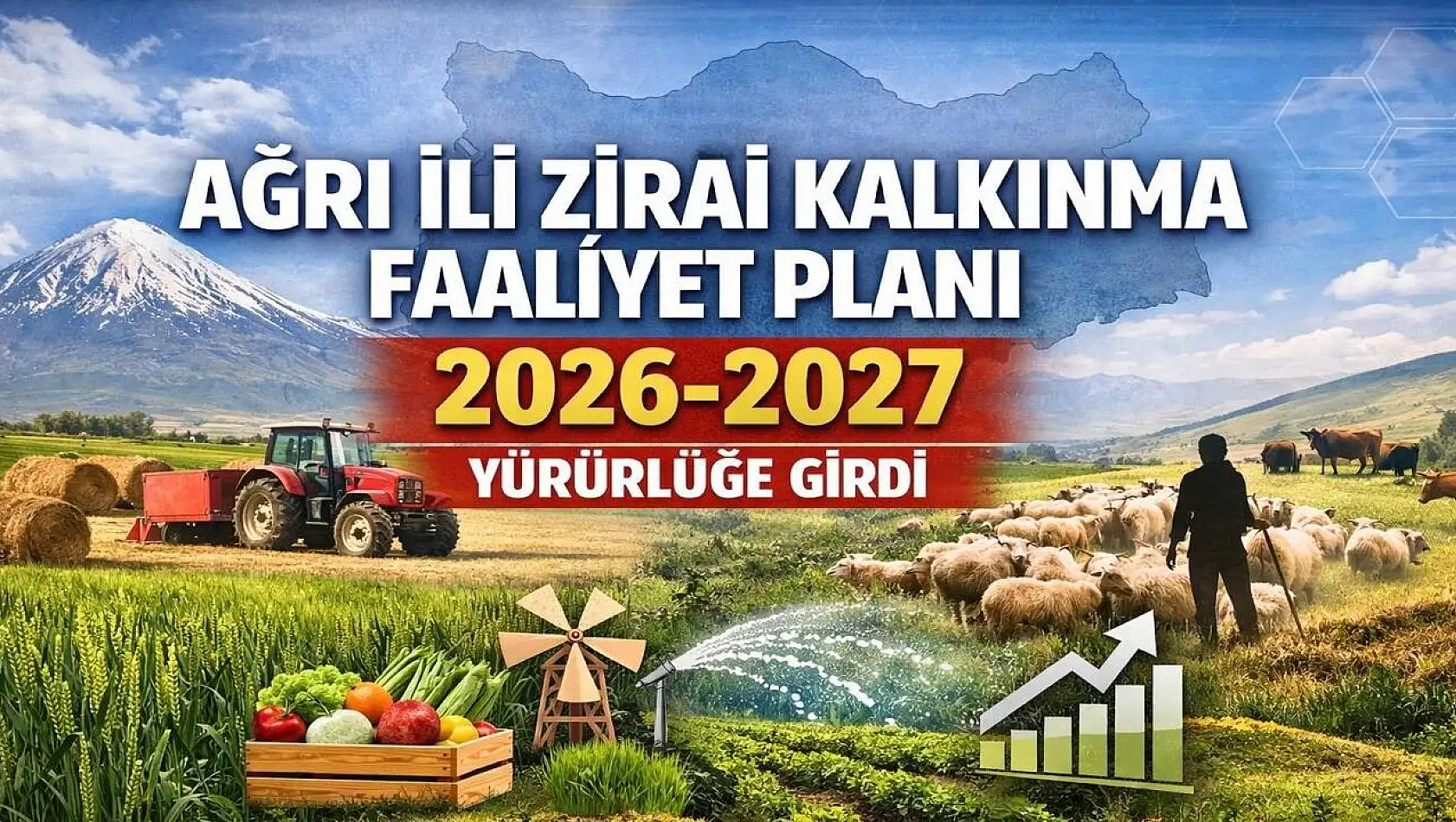 Ağrı'da tarımın geleceği için yeni yol haritası açıklandı