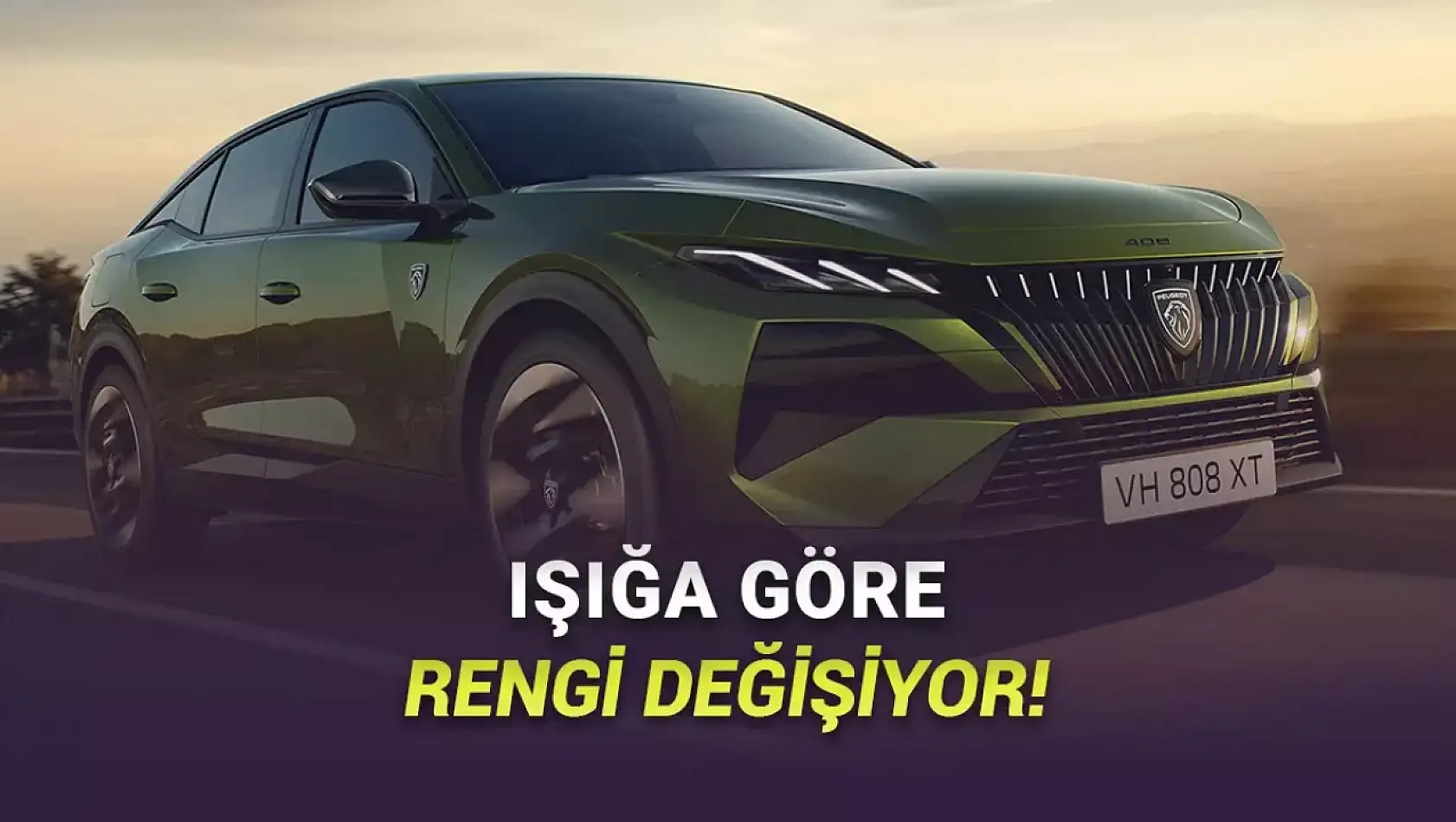 Aslan Pençesi Keskinleşti: 2026 Peugeot 408 Makyajlı Kasasıyla Gövde Gösterisi Yapıyor!