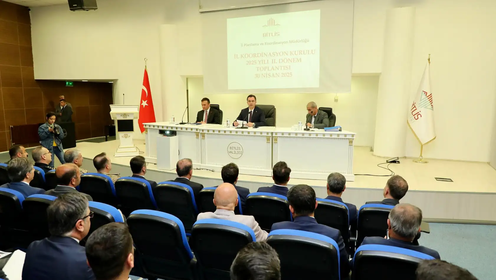 Bitlis'te 2025 Yılı 2. Dönem İl Koordinasyon Kurulu Toplantısı Gerçekleştirildi