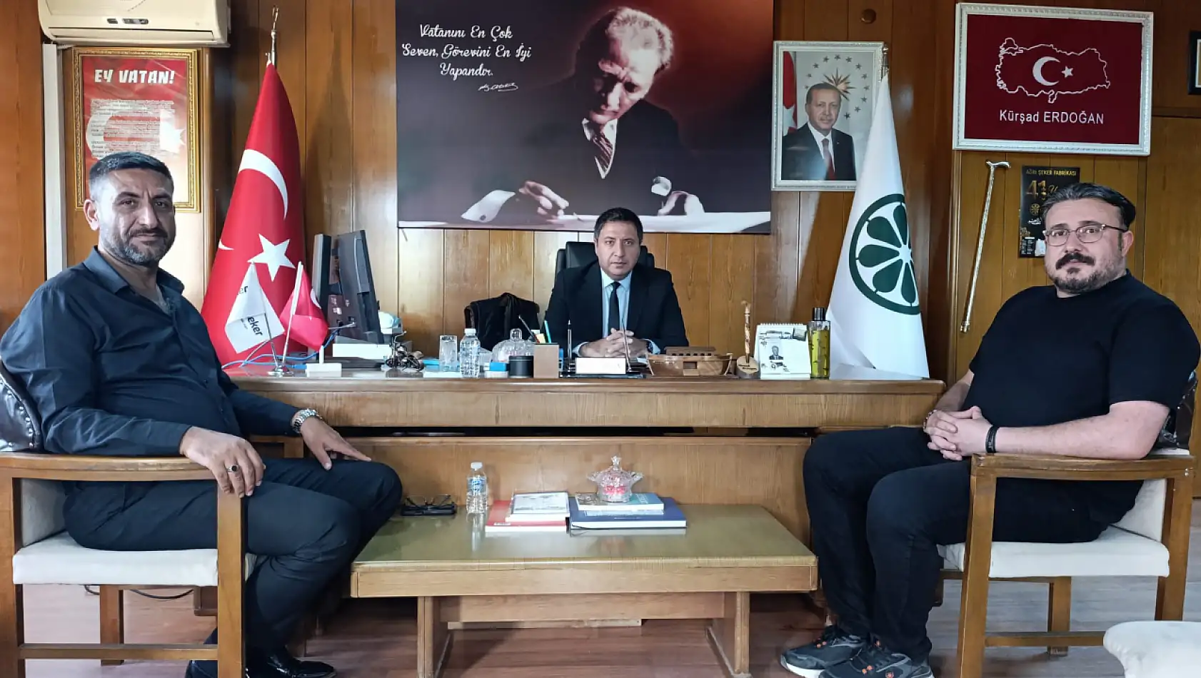 Ege Ağrı Kültür Federasyonu'ndan Ağrı'nın tanıtımı için önemli ziyaret