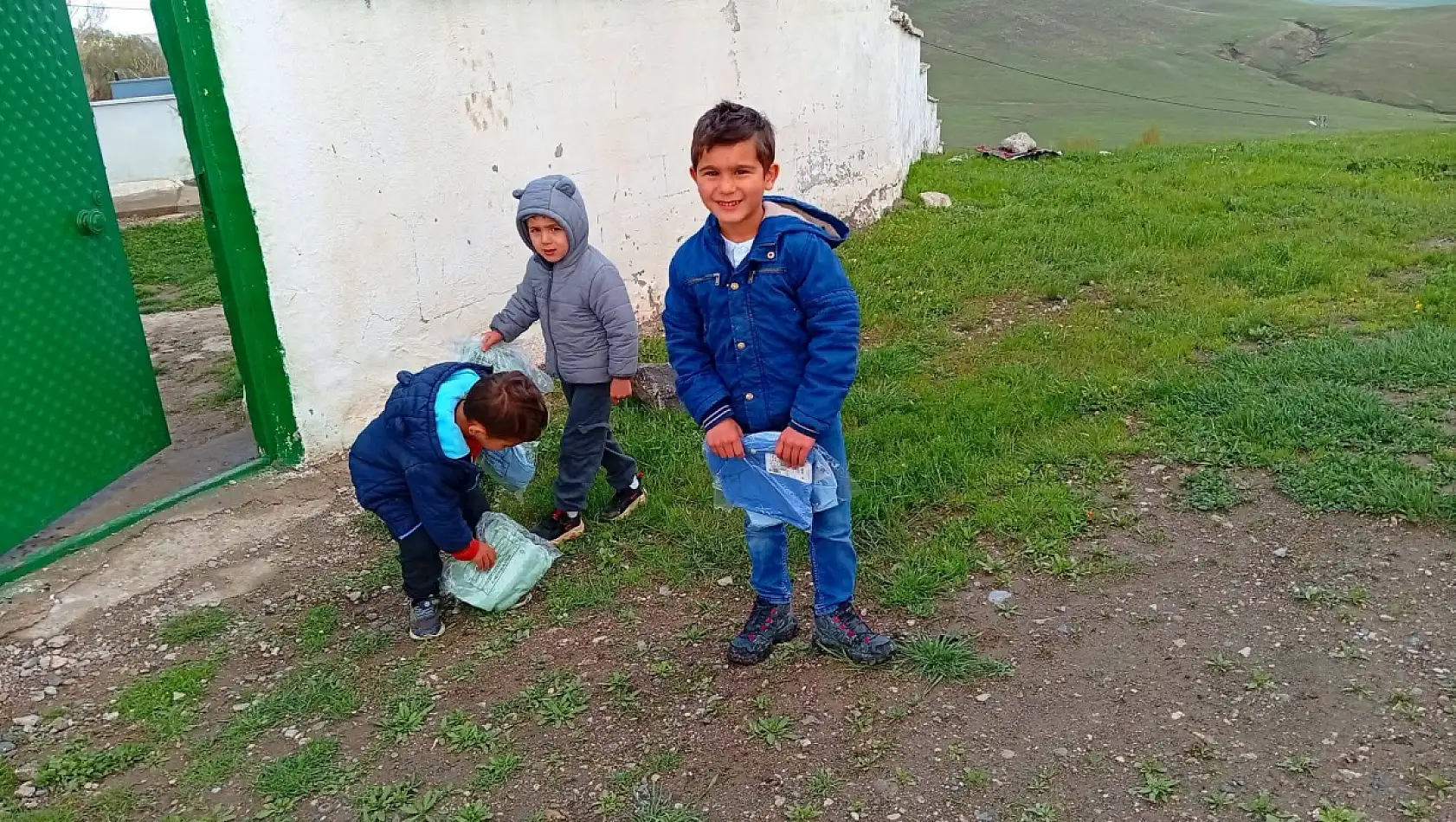 Tüm emek kurban bayramı öncesi çocukları sevindirmek için
