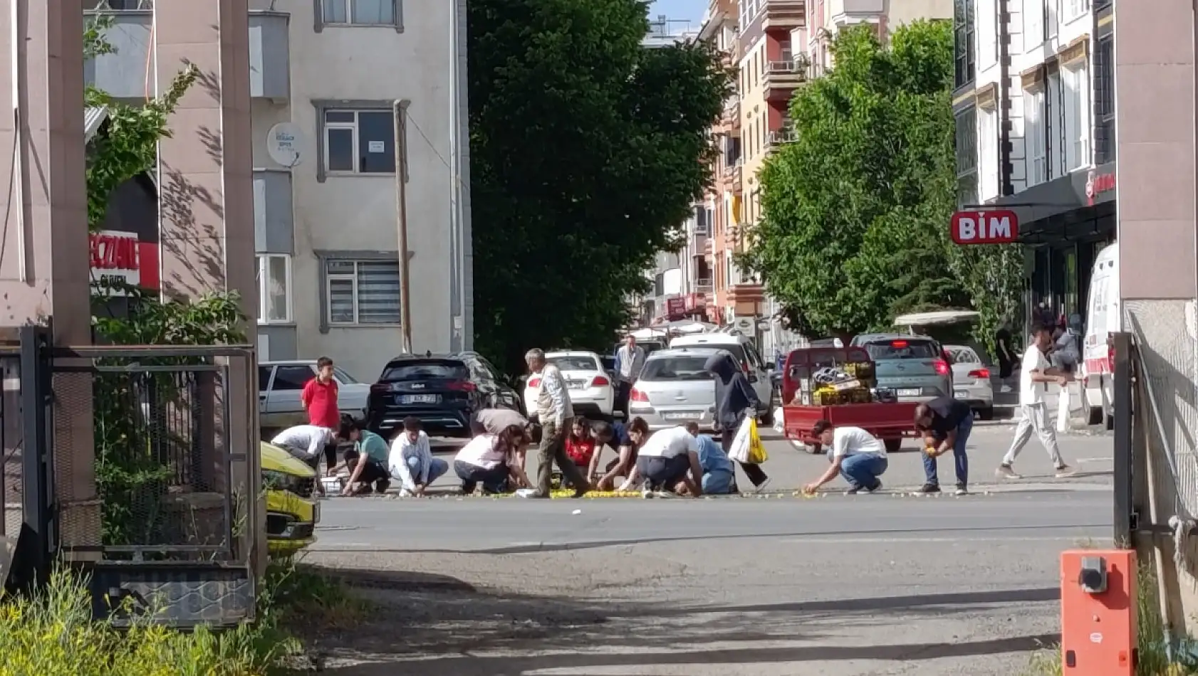 Ağrı'da insanlık ölmemiş dedirten görüntü