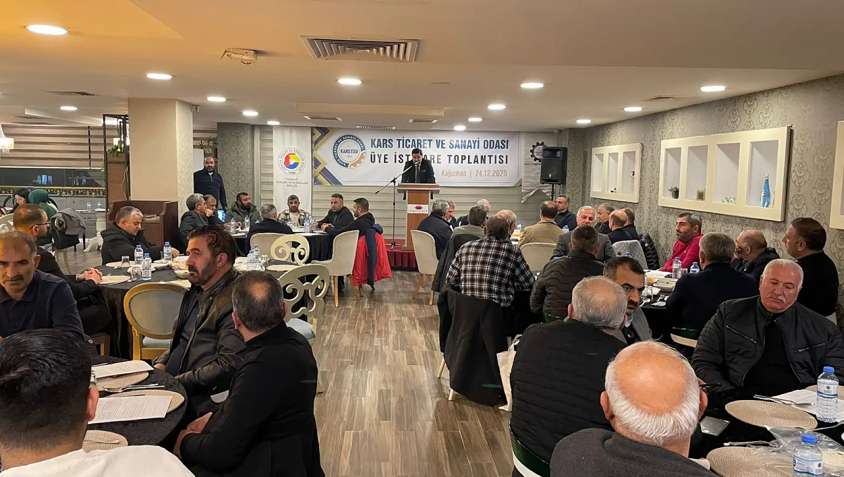 Kağızman'da Kars TSO Üyeleriyle İstişare Toplantısı Gerçekleştirildi