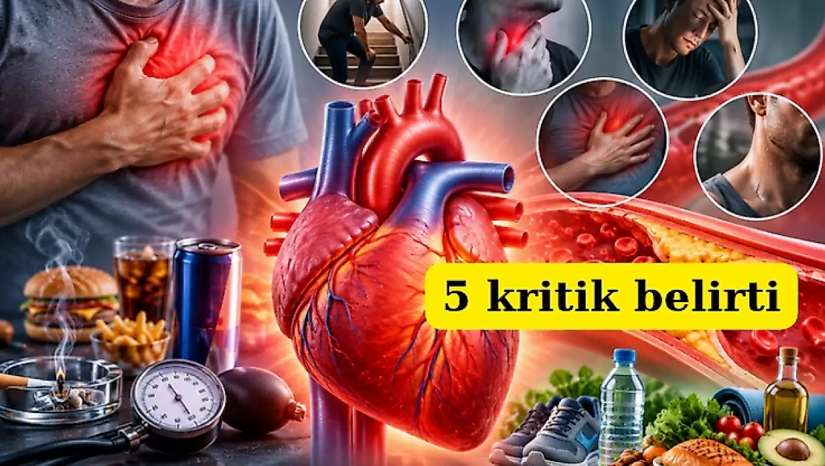 Kalp damarlarınız yaşlanıyor olabilir!