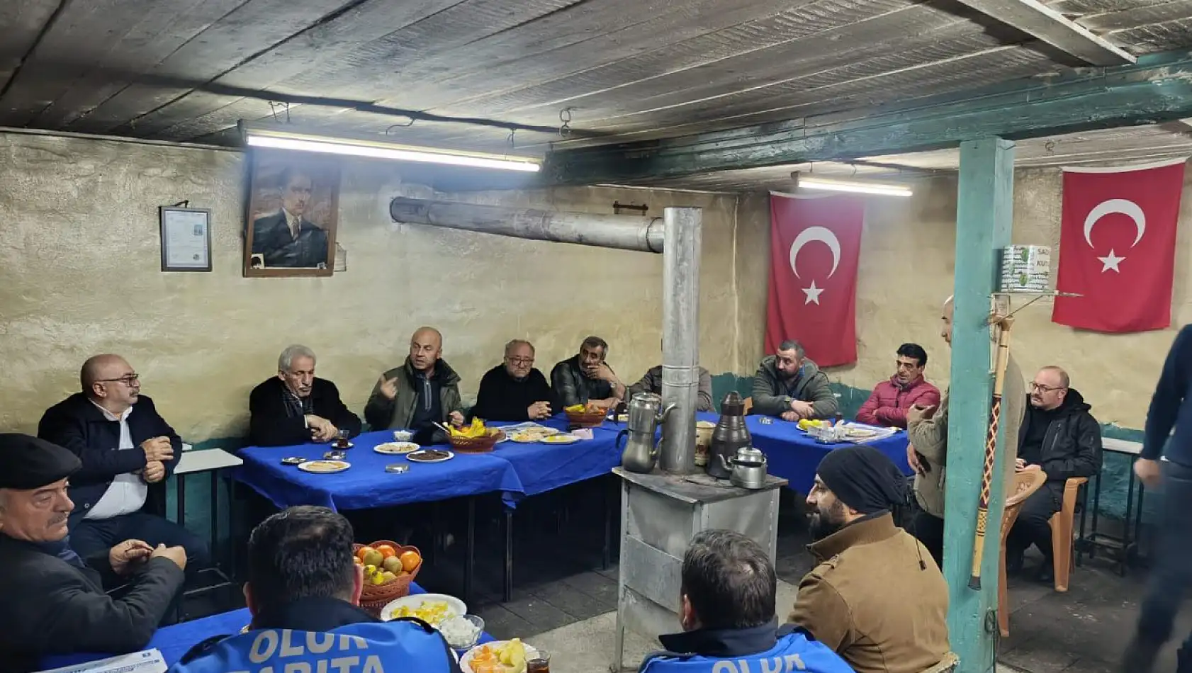 MHP Erzurum İl Başkanlığı'ndan 'Hayırlı Günler Komşum' Saha Ziyaretleri