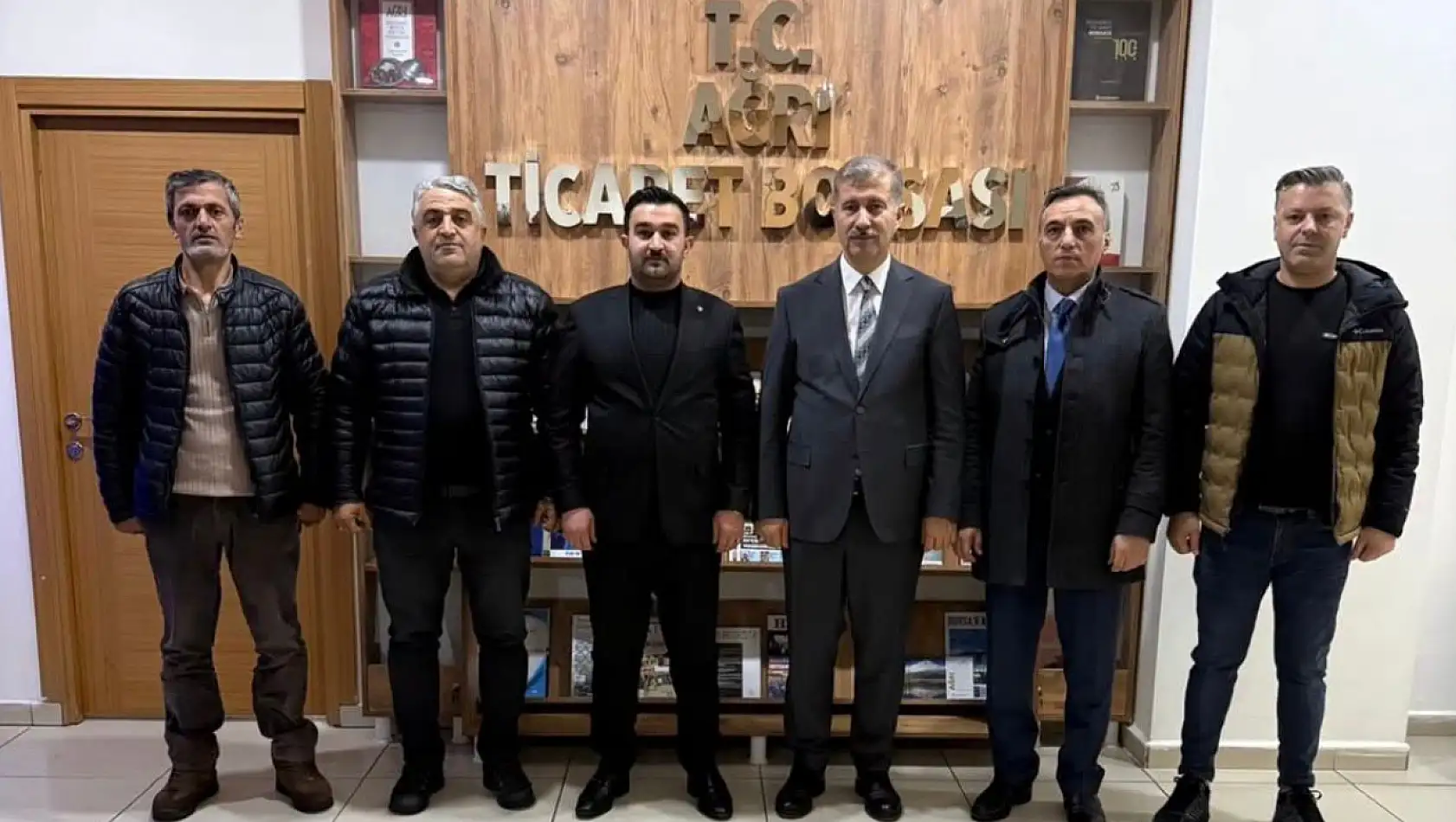 Üniversite ile Ağrı Ticaret Borsası arasında iş birliği görüşmesi